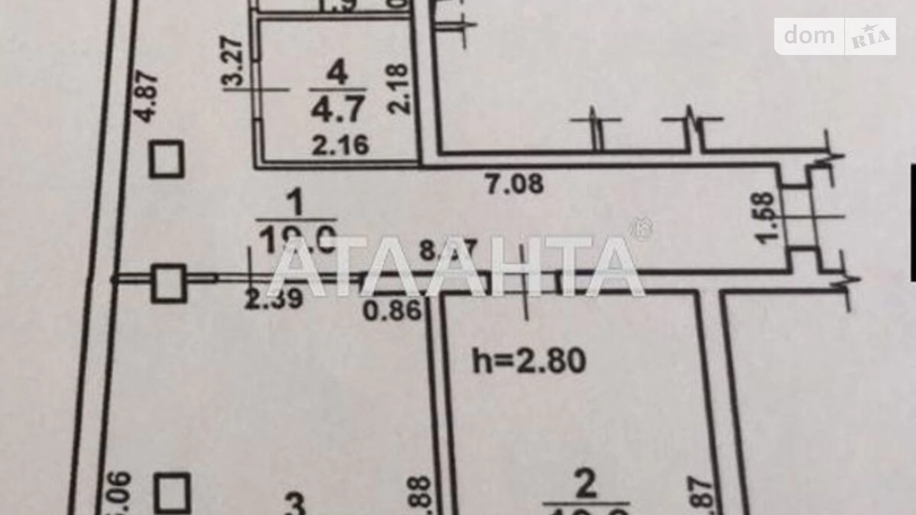 Продається 2-кімнатна квартира 85 кв. м у Одесі, вул. Дюківська - фото 2