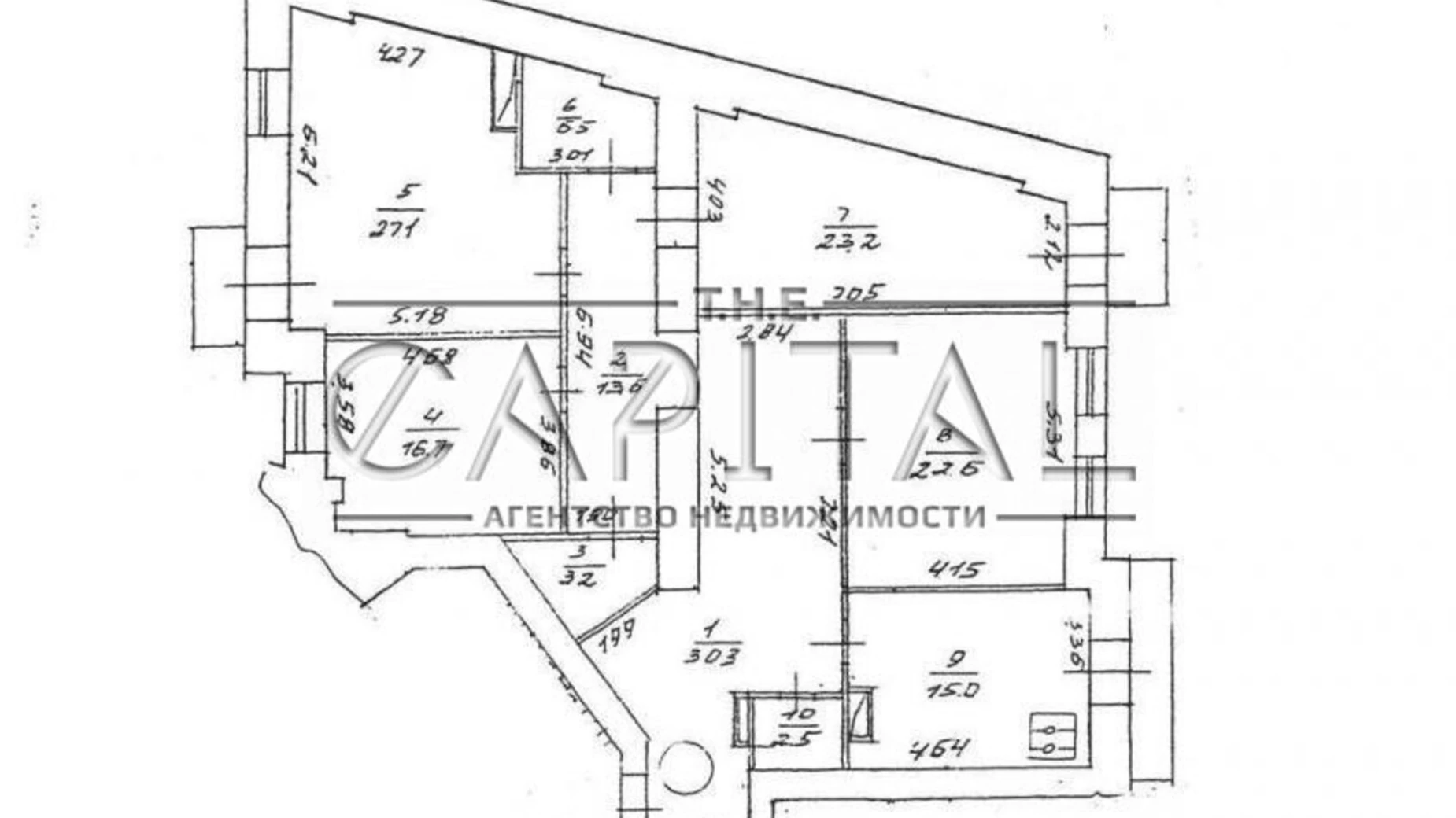 Продается 4-комнатная квартира 165 кв. м в Киеве, ул. Большая Житомирская, 25