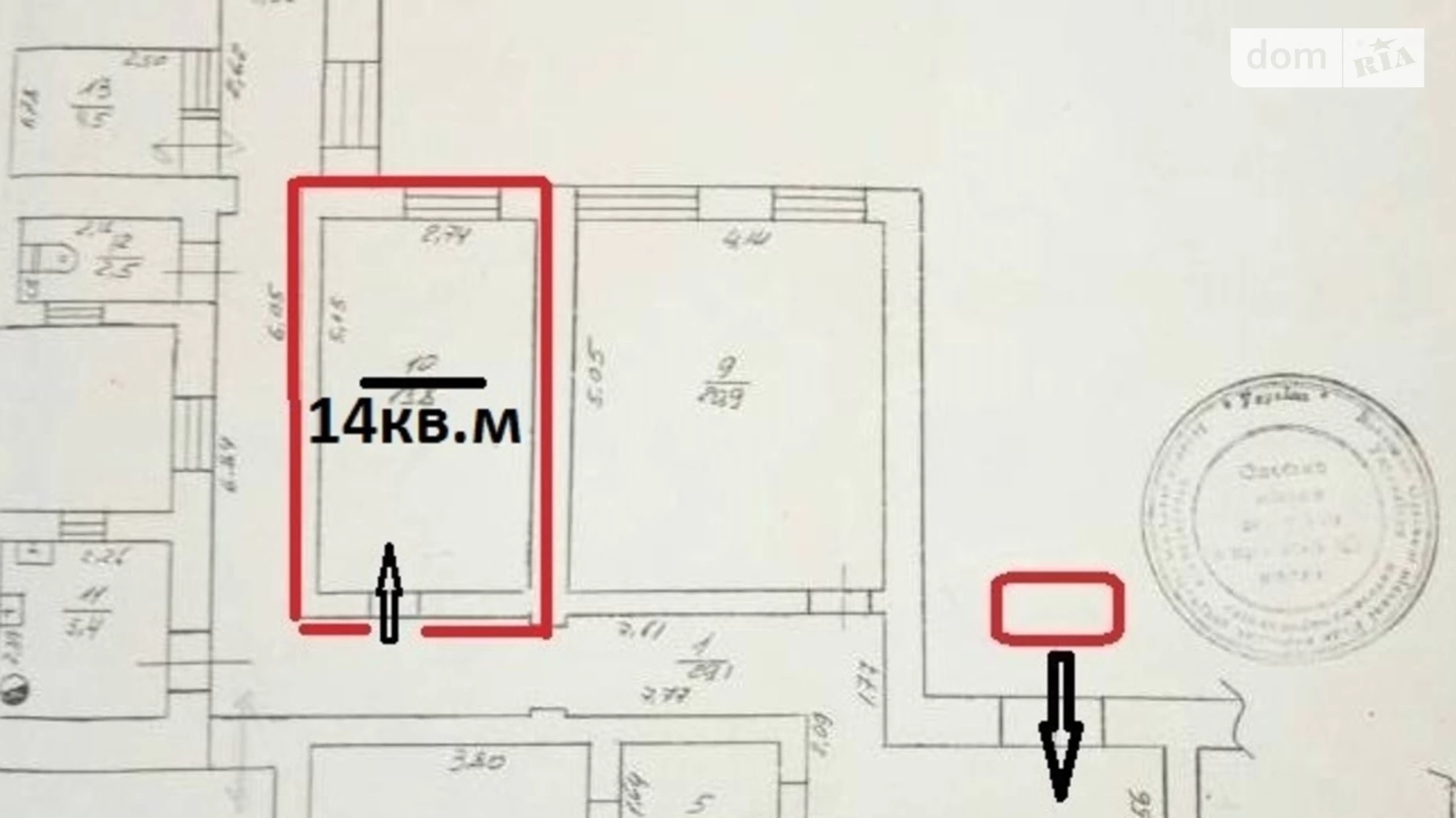 Продається 2-кімнатна квартира 46 кв. м у Одесі, вул. Ніжинська