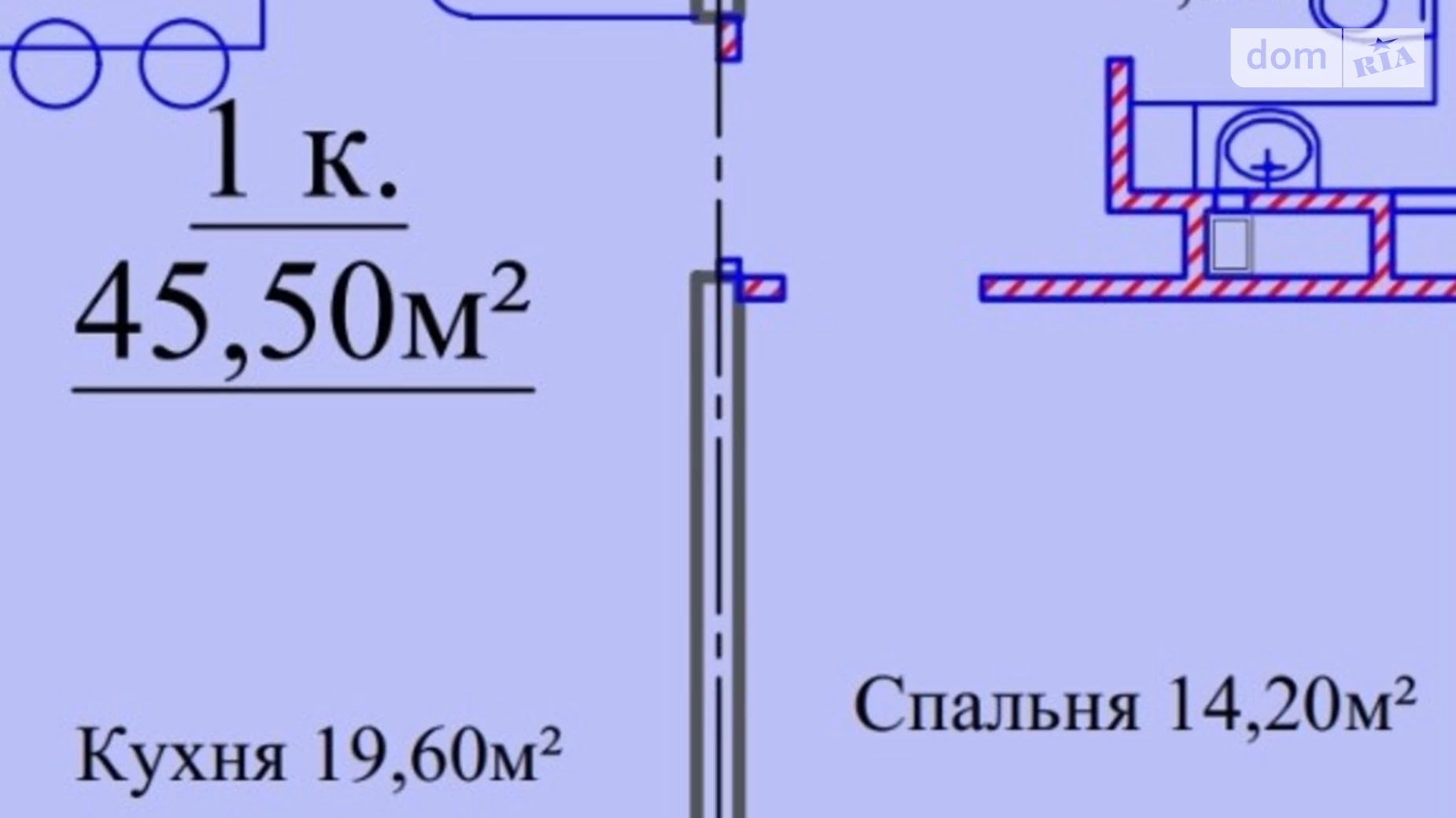 Продається 1-кімнатна квартира 45.5 кв. м у Одесі, вул. Варненська, 27А