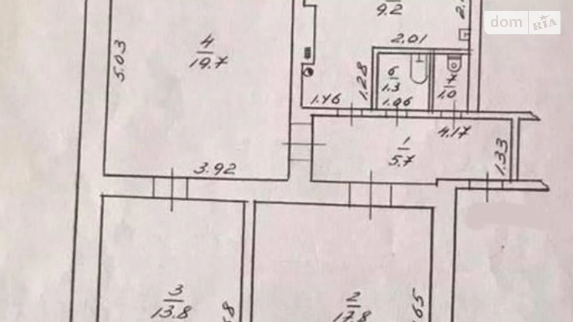 Продается 3-комнатная квартира 75 кв. м в Одессе, ул. Богдана Хмельницкого - фото 2