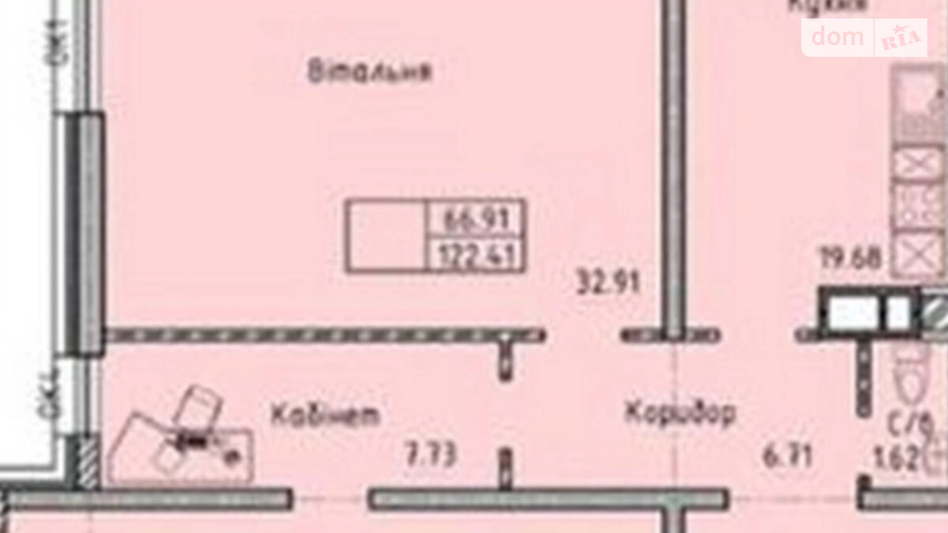 Продается 2-комнатная квартира 122 кв. м в Одессе, просп. Шевченко, 29/1