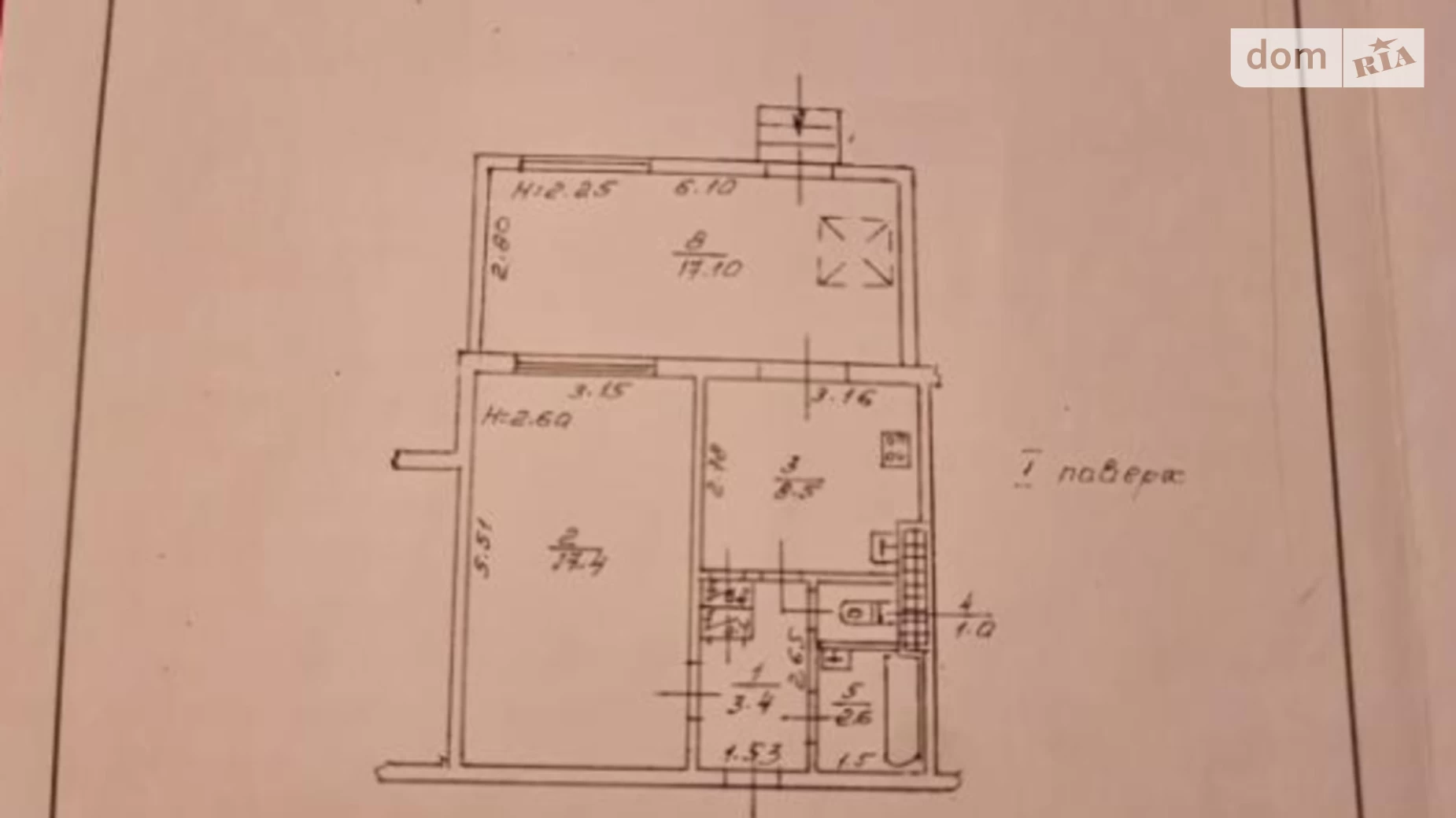 Продается 1-комнатная квартира 65.4 кв. м в Одессе, ул. Академика Королева