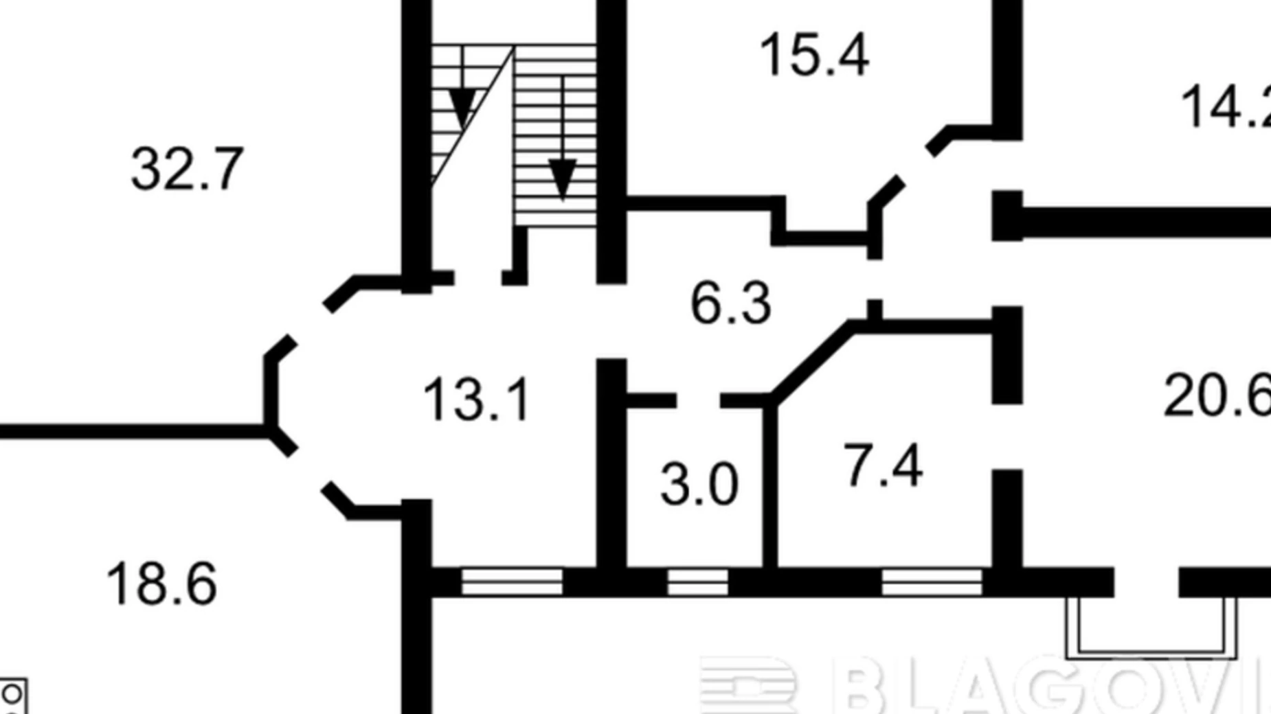 Продається 3-кімнатна квартира 293 кв. м у Києві, вул. Костельна, 6