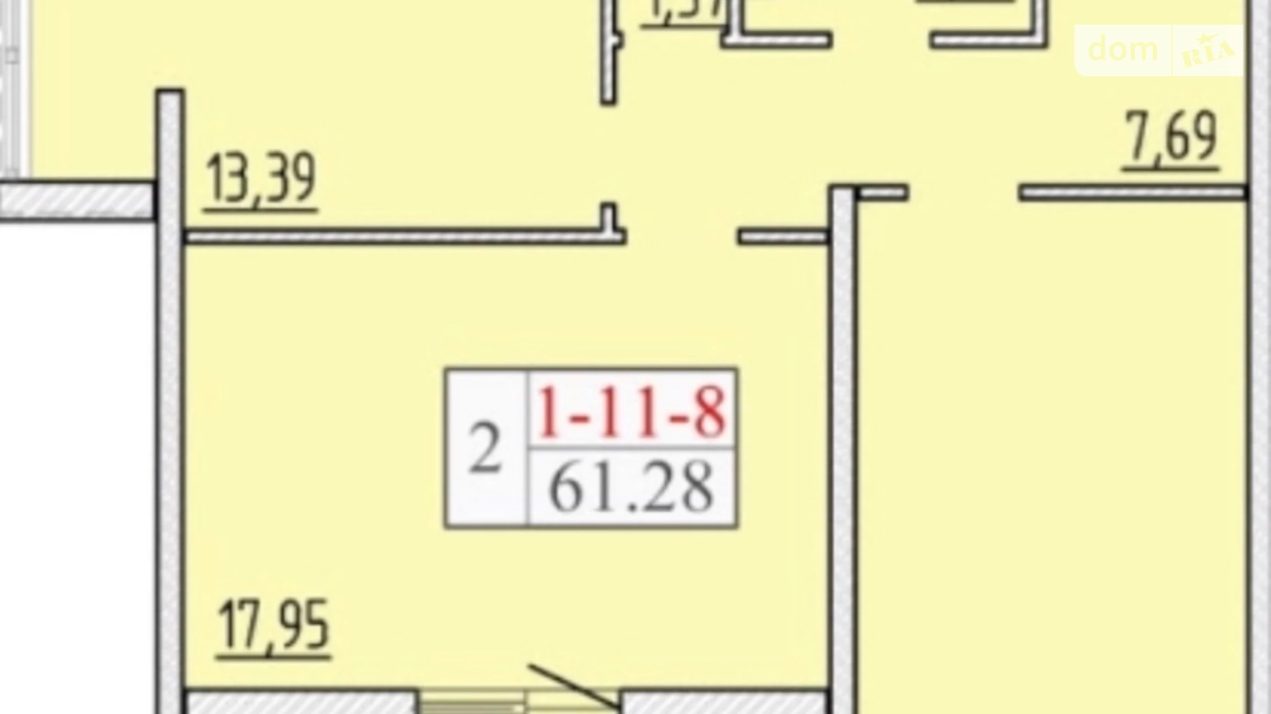 Продается 2-комнатная квартира 61 кв. м в Одессе, ул. Архитекторская, 13 - фото 5