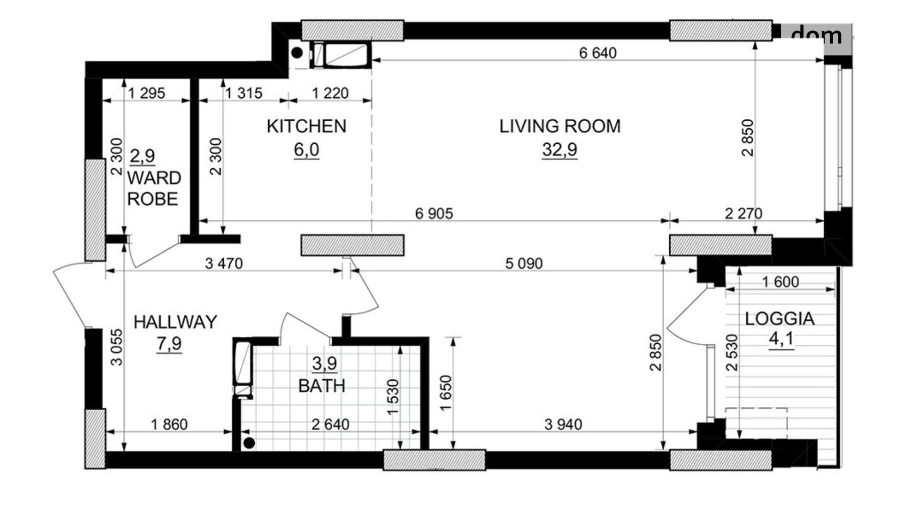 Продается 1-комнатная квартира 55.3 кв. м в Киеве, ул. Березняковская, 29