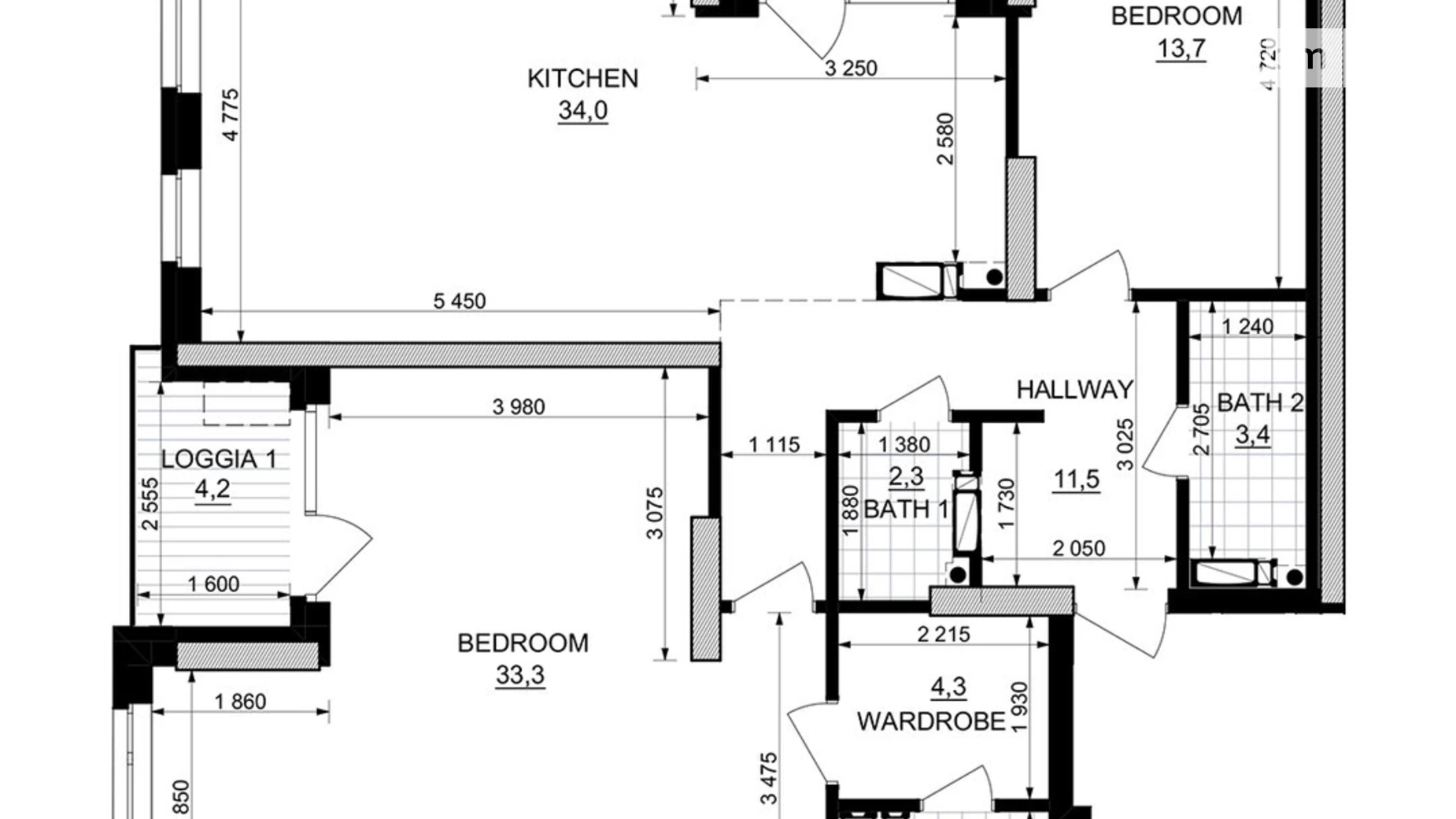 Продается 2-комнатная квартира 111 кв. м в Киеве, ул. Березняковская, 29 - фото 2