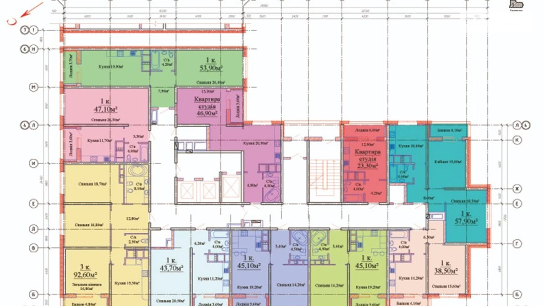 Продается 1-комнатная квартира 23.3 кв. м в Одессе, ул. Варненская, 27А - фото 3