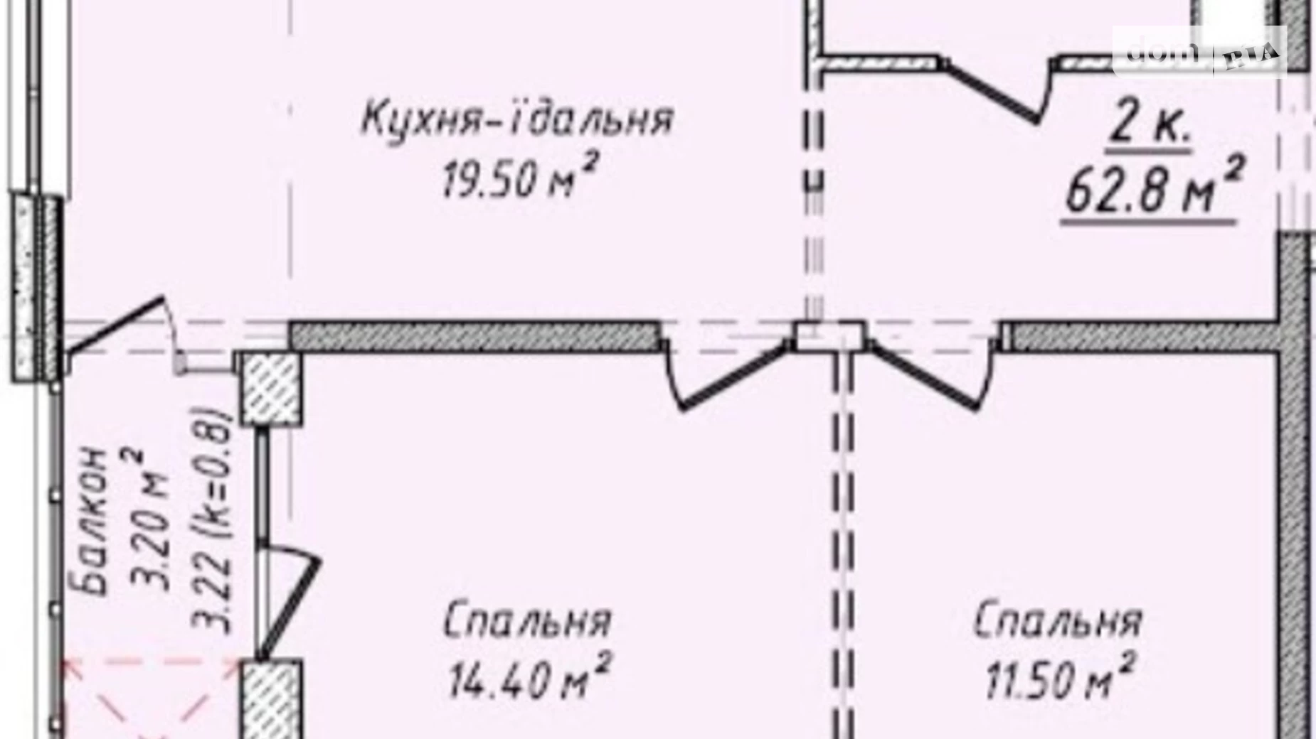 Продається 2-кімнатна квартира 63 кв. м у Одесі, пл. Михайлівська