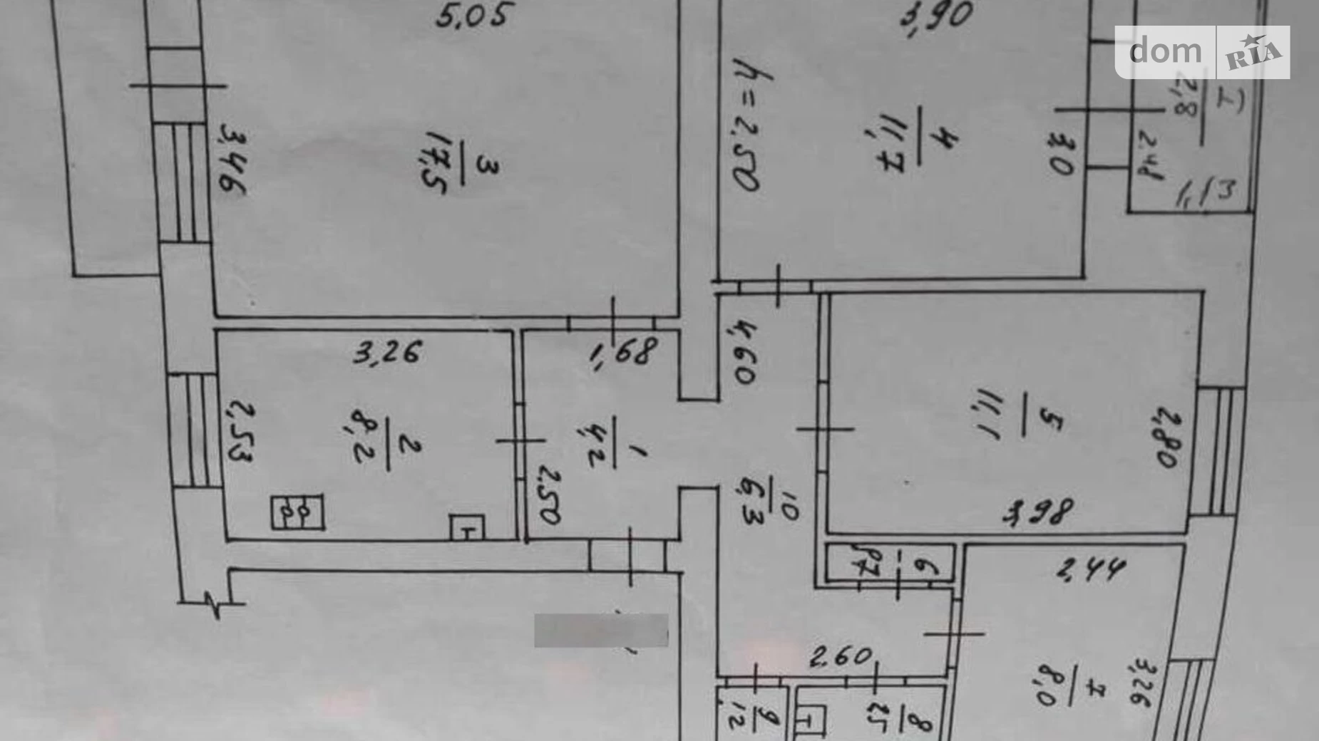 Продається 4-кімнатна квартира 75 кв. м у Полтаві, вул. Геологічна