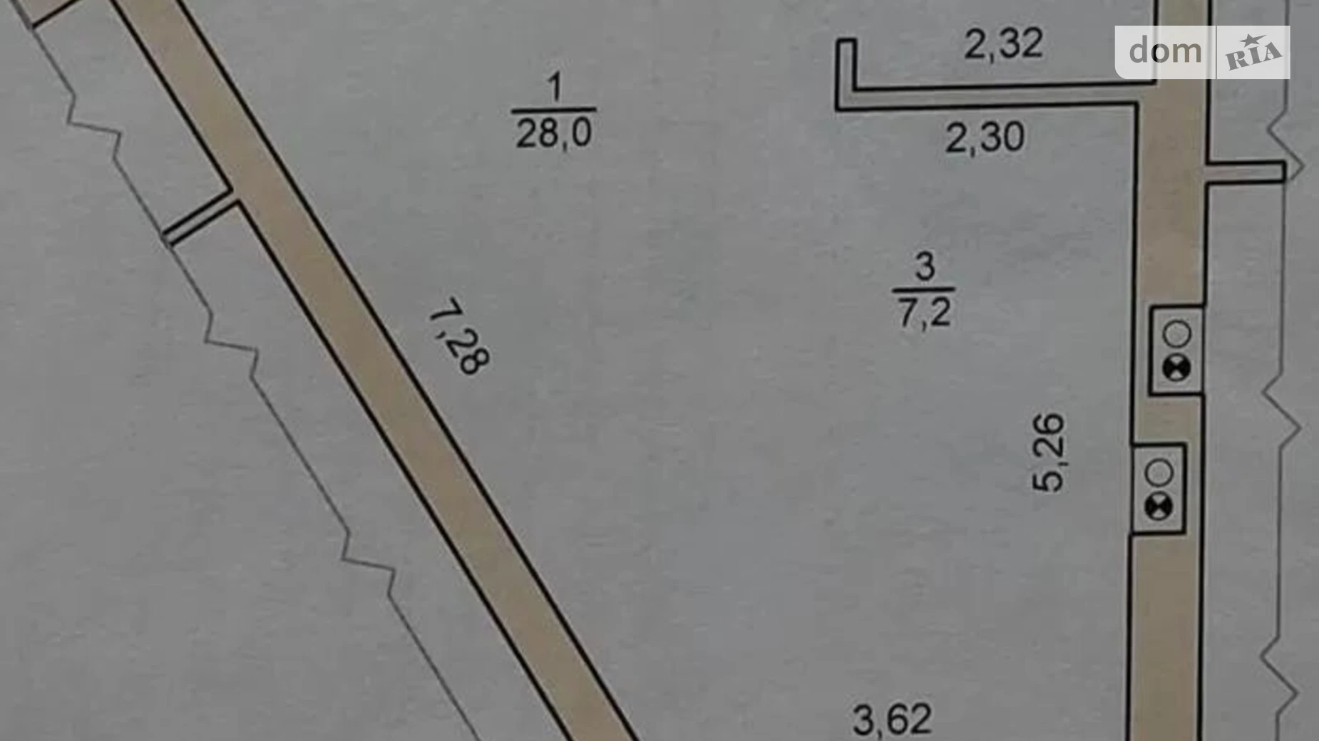 Продається 1-кімнатна квартира 39 кв. м у Ірпені, вул. Полтавська, 1