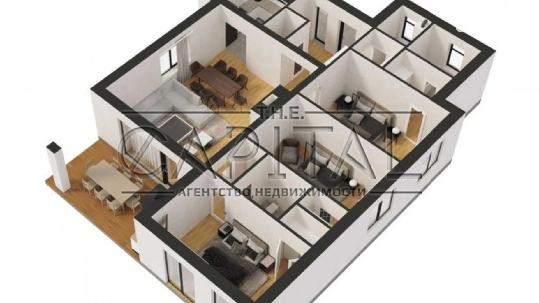 Продається одноповерховий будинок 154 кв. м з каміном, цена: 175000 $ - фото 4