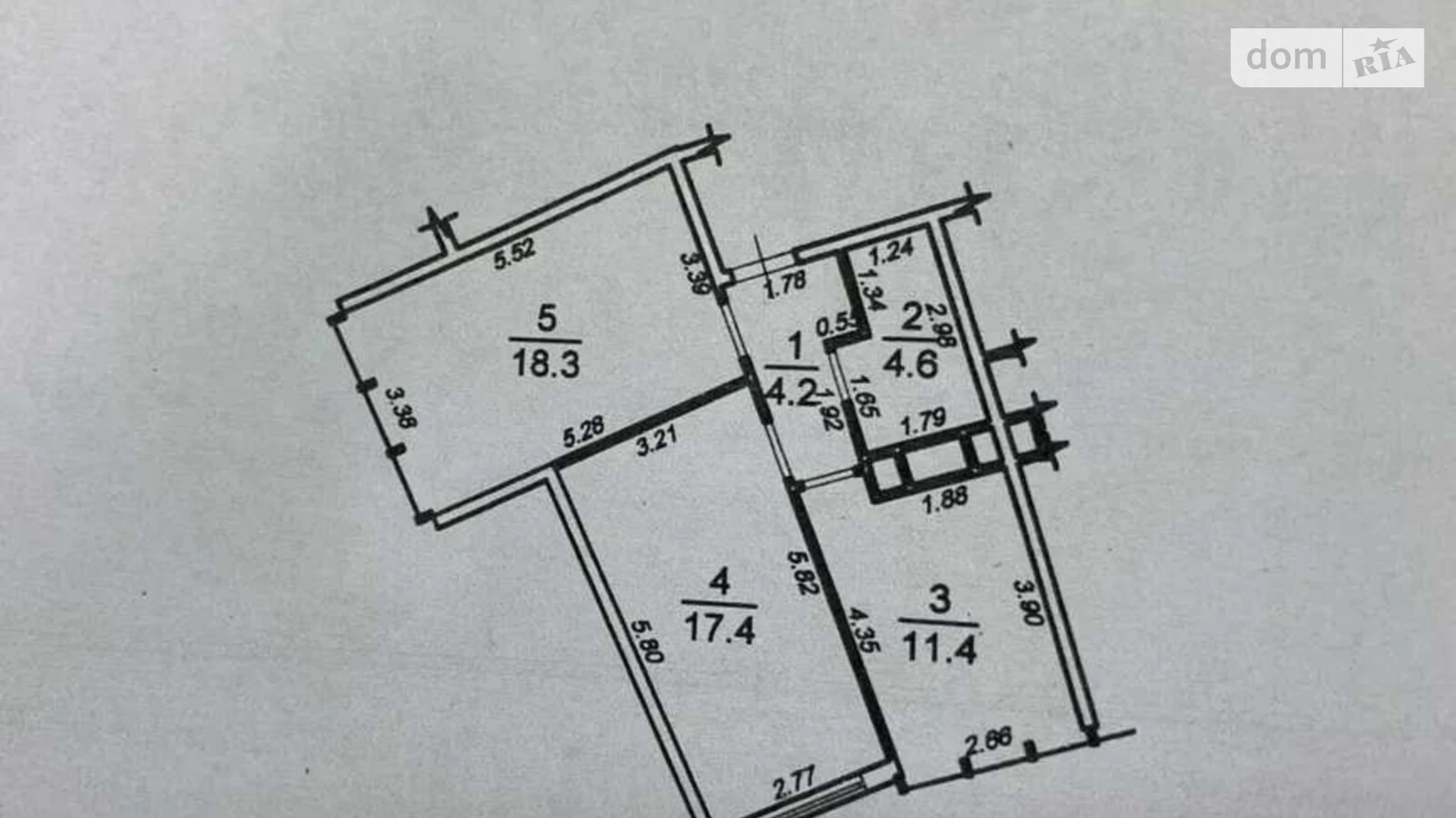 Продается 2-комнатная квартира 56 кв. м в Одессе, ул. Генуэзская, 3