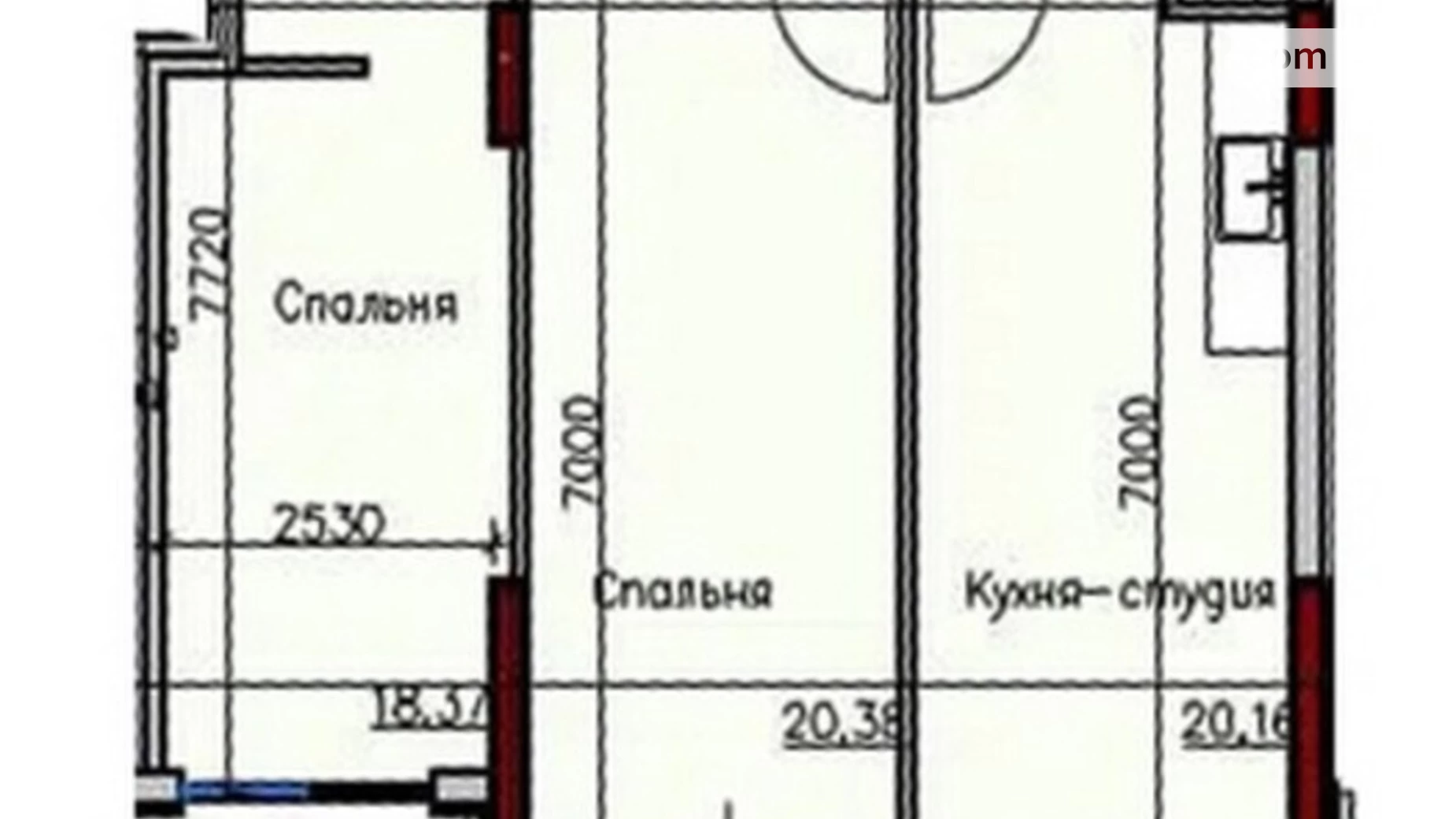 Продается 2-комнатная квартира 71 кв. м в Одессе, ул. Дмитрия Донского, 59