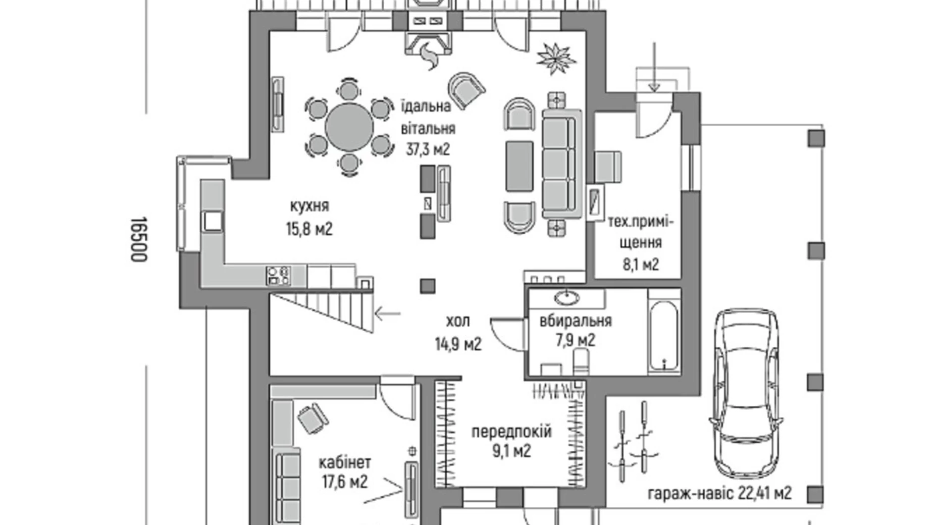 Продается дом на 2 этажа 230 кв. м с террасой, цена: 290000 $ - фото 2