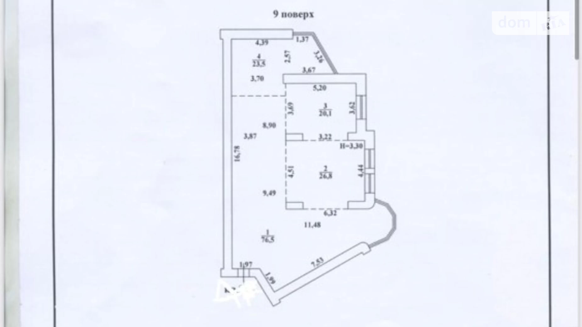 Продается 3-комнатная квартира 147 кв. м в Одессе, бул. Лидерсовский