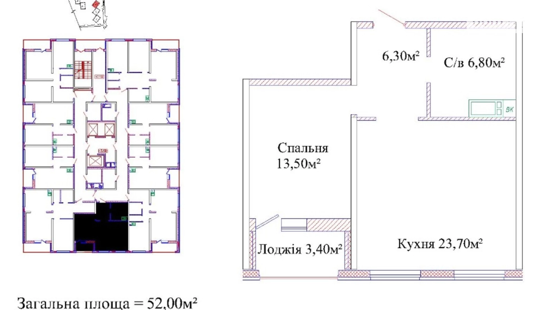 Продается 2-комнатная квартира 54 кв. м в Одессе, ул. Жаботинского, 54А