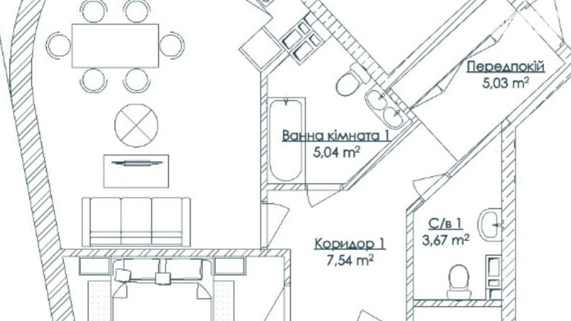 Продается 2-комнатная квартира 79.6 кв. м в Одессе, бул. Французский, 63/65 - фото 3