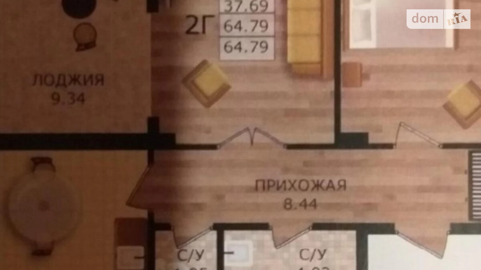 Продається 2-кімнатна квартира 65 кв. м у Одесі, Миколаївська дор.