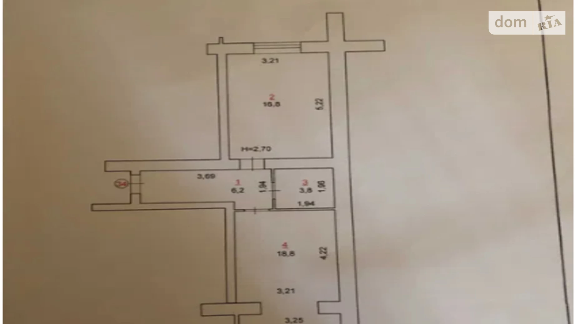 Продается 1-комнатная квартира 46 кв. м в Хмельницком, Львовское шоссе