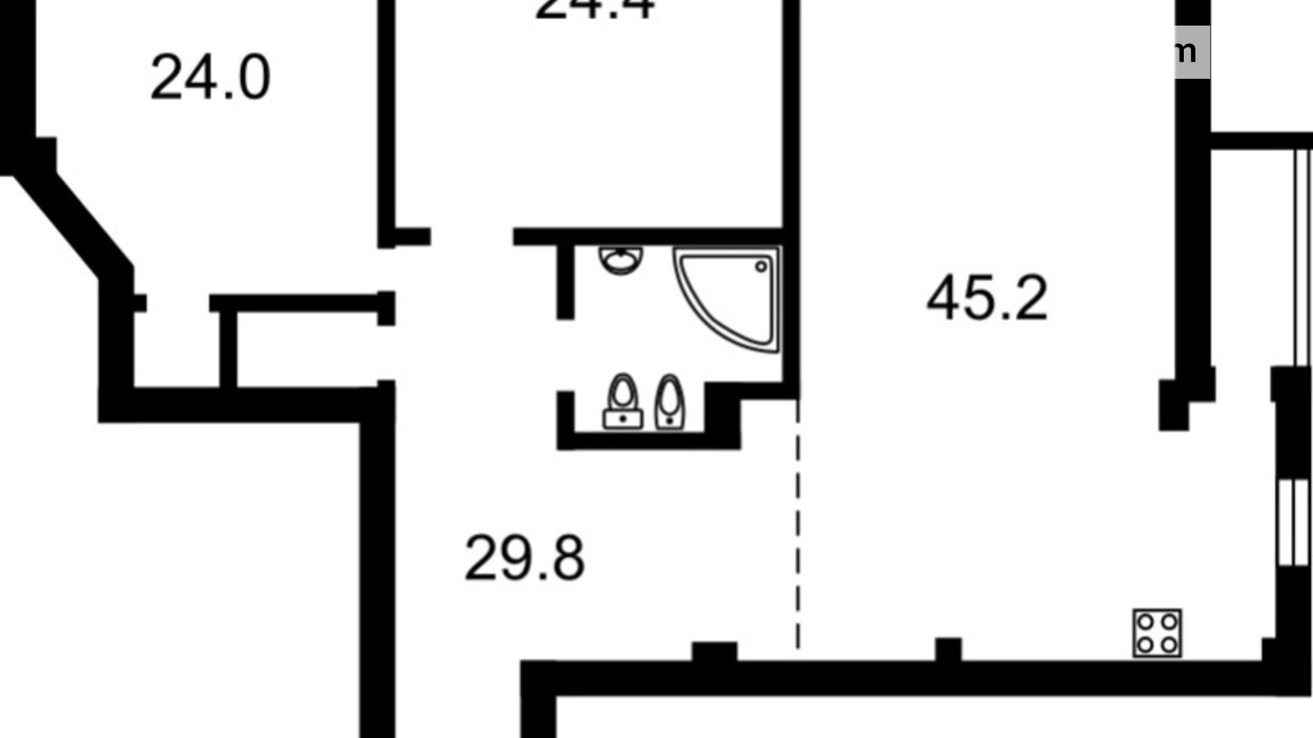 Продается 3-комнатная квартира 137 кв. м в Киеве, ул. Святослава Храброго, 7