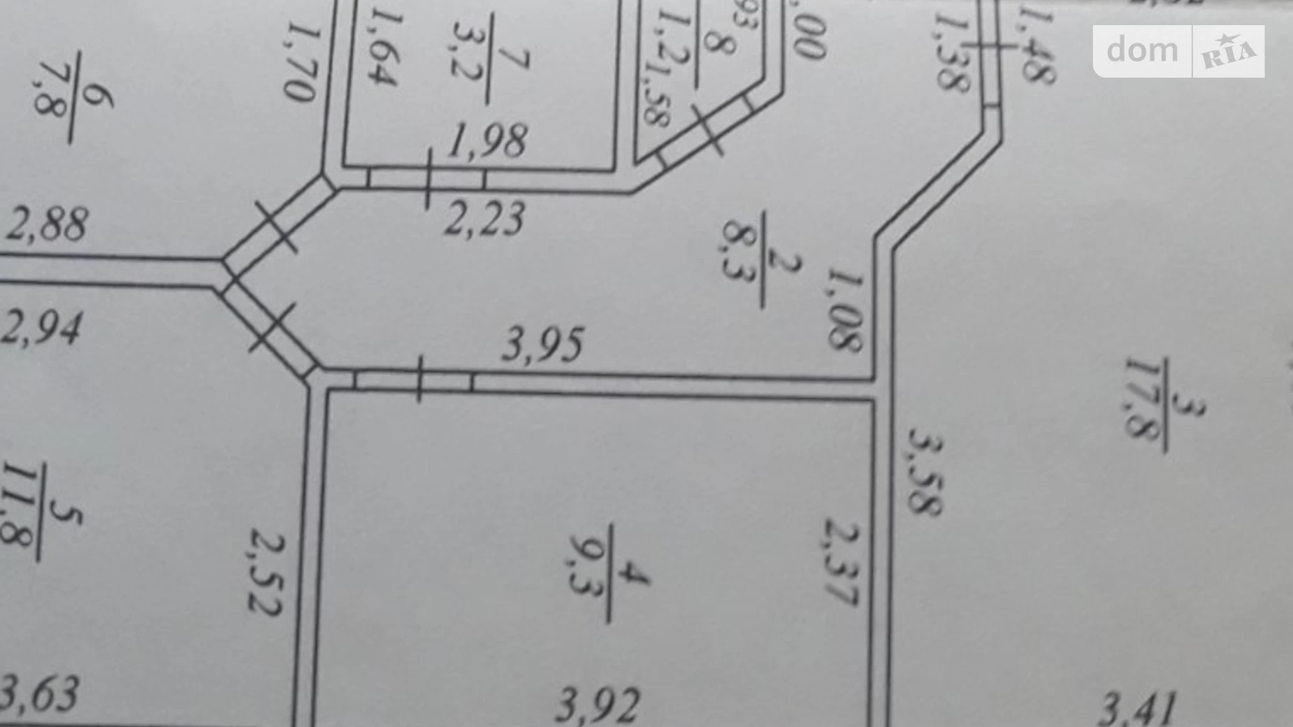 Продается 3-комнатная квартира 64 кв. м в Оратове, ул. Хмельницкого(Петровского)