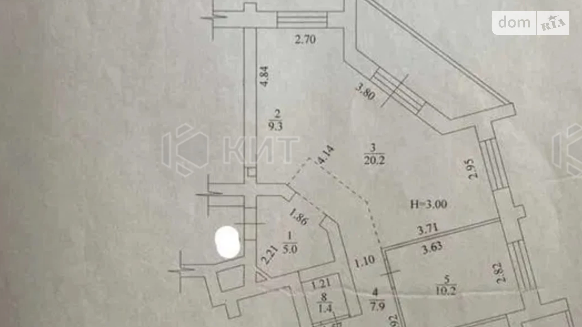 Продается 3-комнатная квартира 83 кв. м в Харькове, ул. Мироносицкая, 74