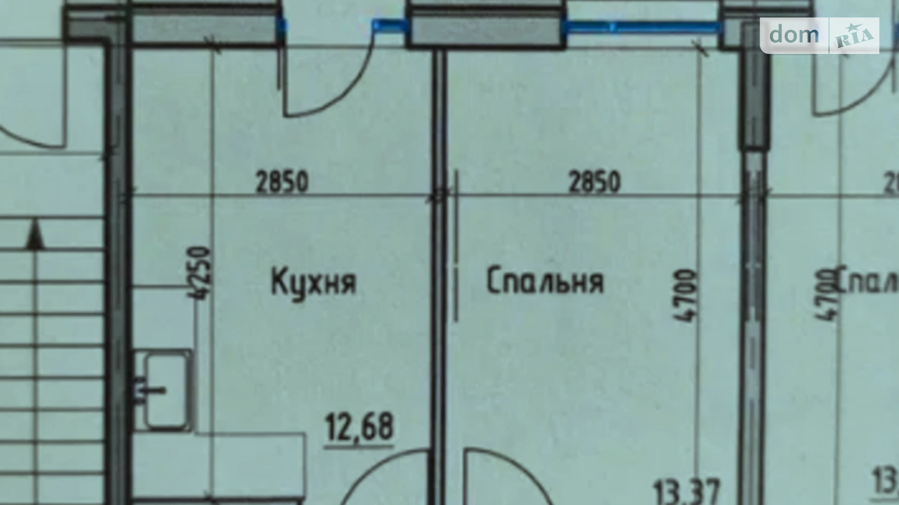 Продается 1-комнатная квартира 38 кв. м в Одессе, ул. Радостная, 75