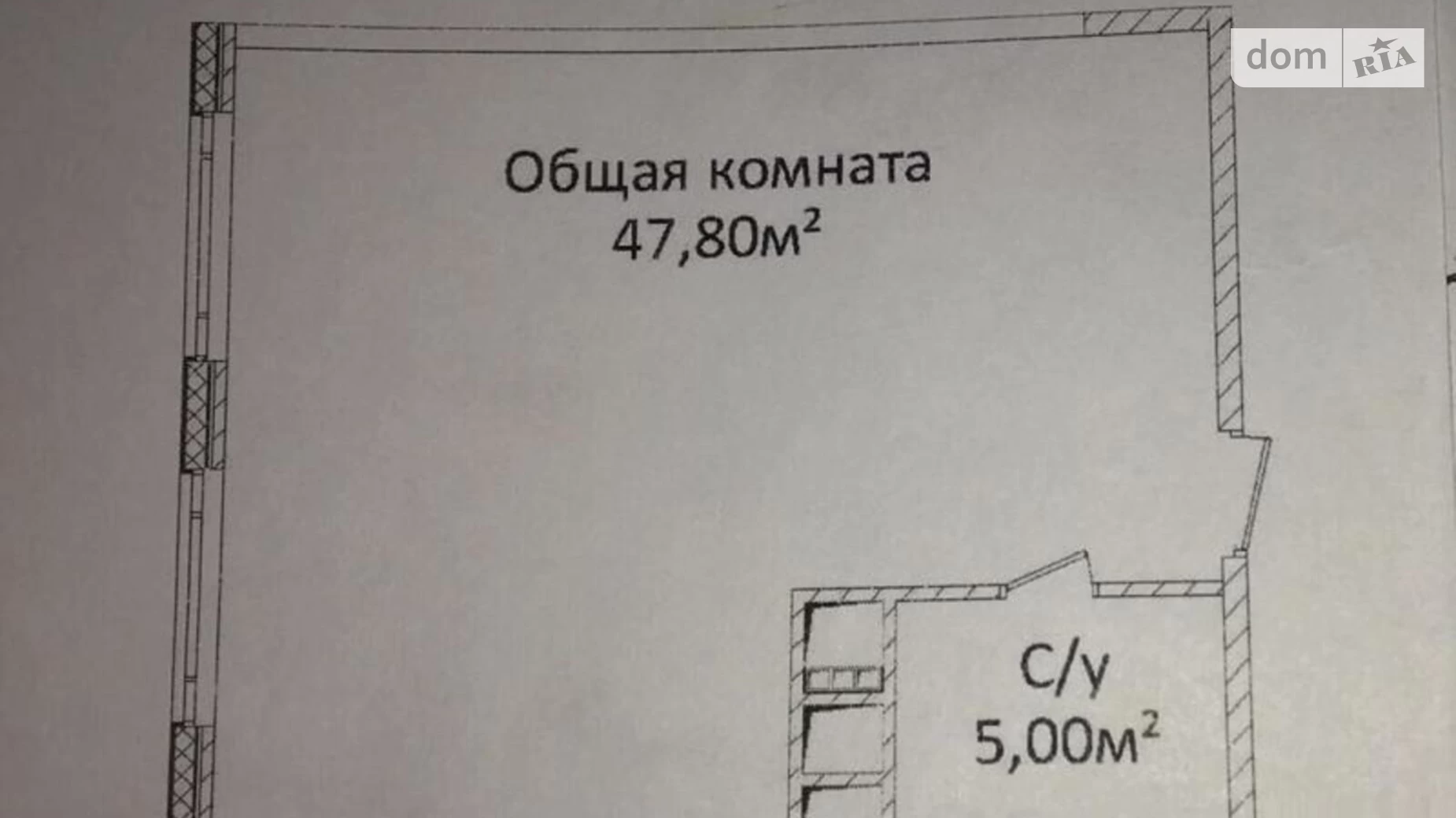 Продается 1-комнатная квартира 55 кв. м в Одессе, ул. Новобереговая, 12А