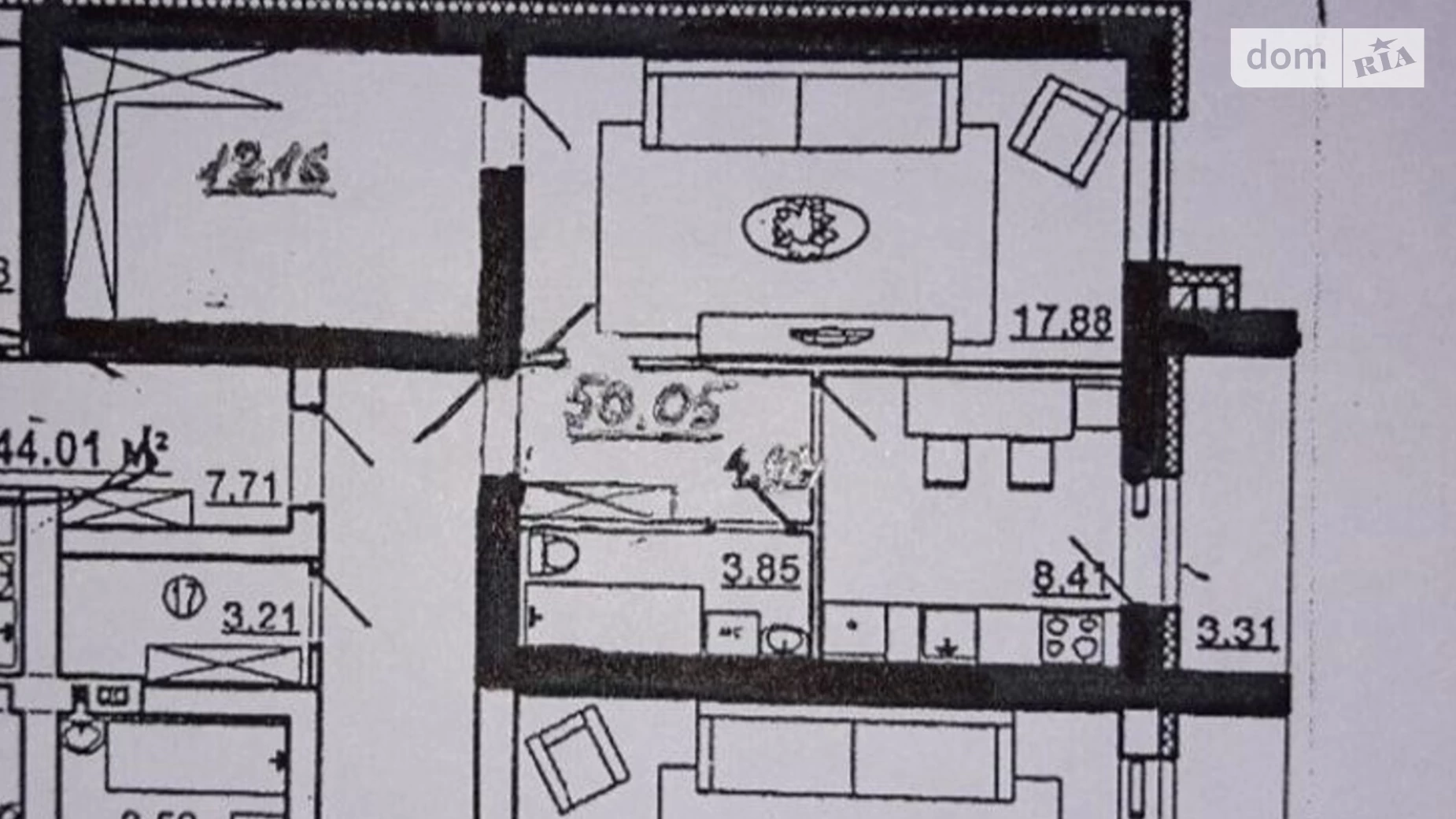 Продается 2-комнатная квартира 50 кв. м в Зарванцах, вул. Одесская - фото 4