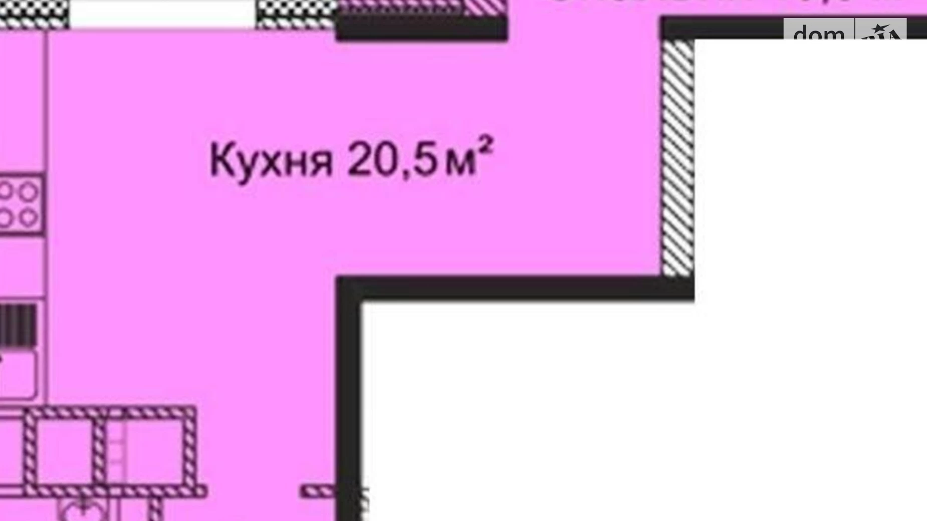Продается 1-комнатная квартира 49.1 кв. м в Одессе, ул. Варненская
