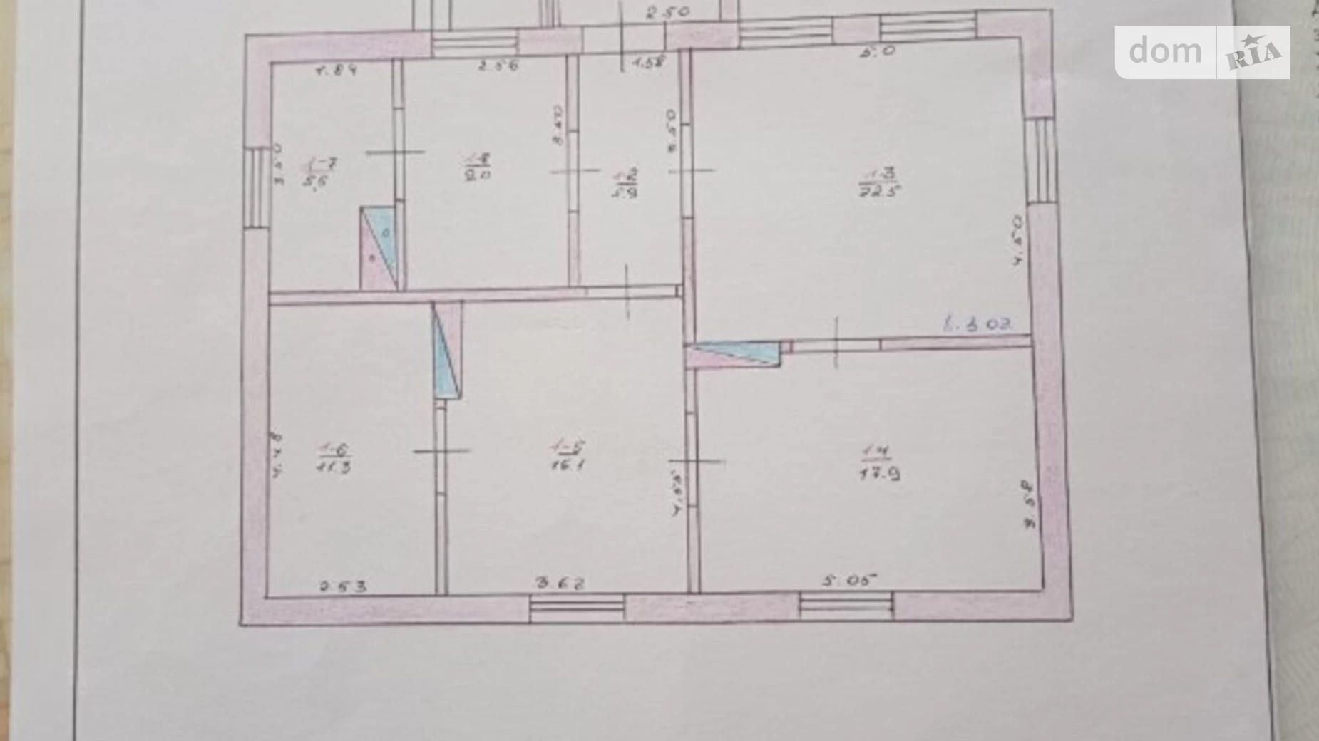 Продается одноэтажный дом 94.4 кв. м с мансардой, Мічуріна, 14