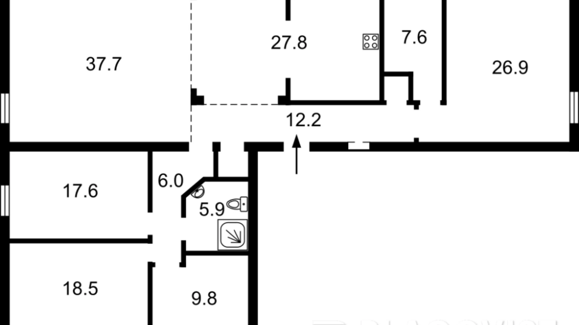 Продается 5-комнатная квартира 175 кв. м в Киеве, ул. Богдана Хмельницкого, 74 - фото 4