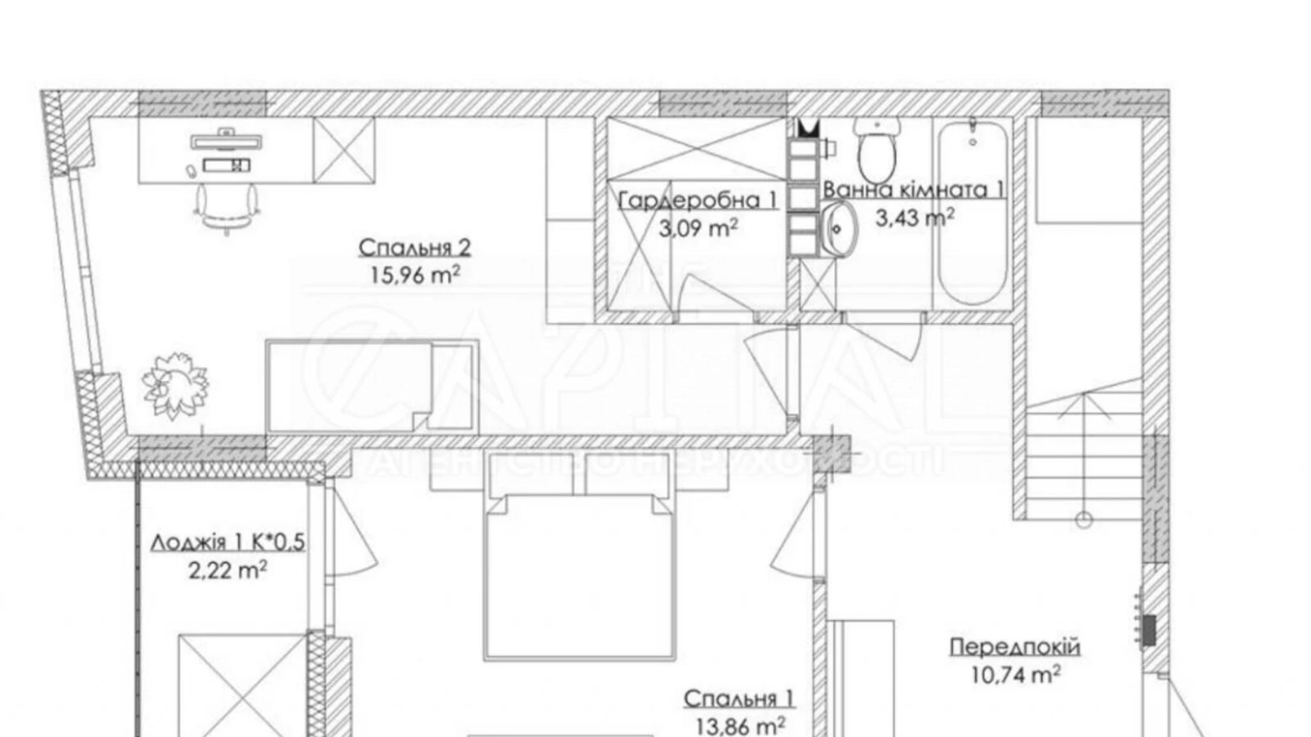 Продается 4-комнатная квартира 150 кв. м в Киеве, ул. Рыбальская, 5 - фото 4