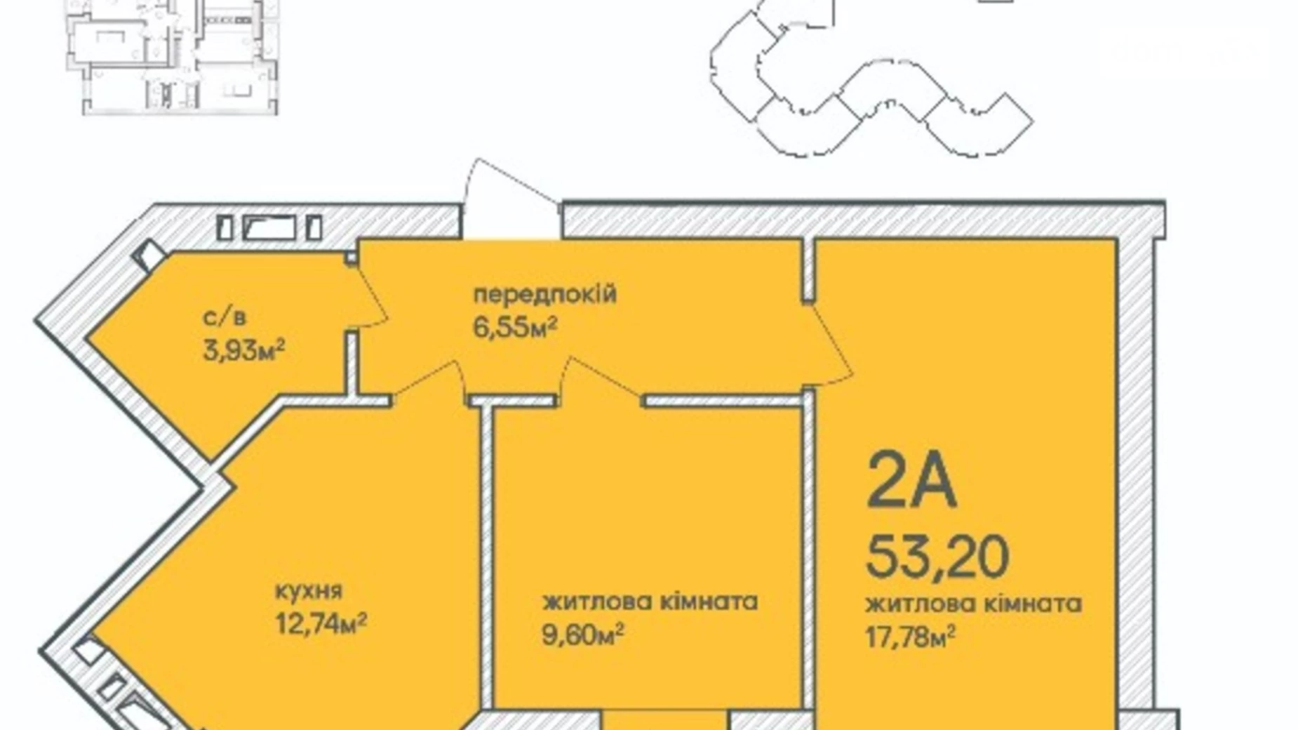Продается 2-комнатная квартира 55.6 кв. м в Ирпене, ул. Достоевского - фото 3