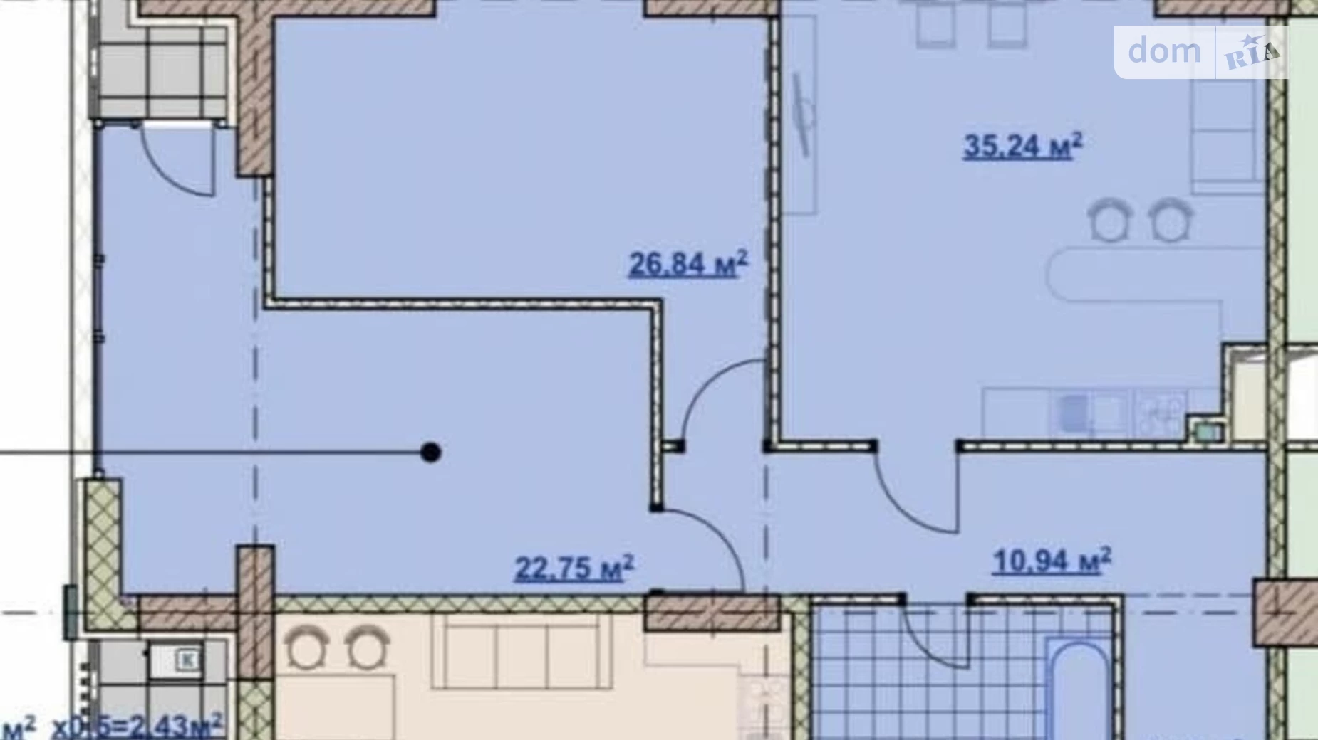 Продается 4-комнатная квартира 117 кв. м в Днепре, ул. Вернадского Владимира, 33 - фото 2