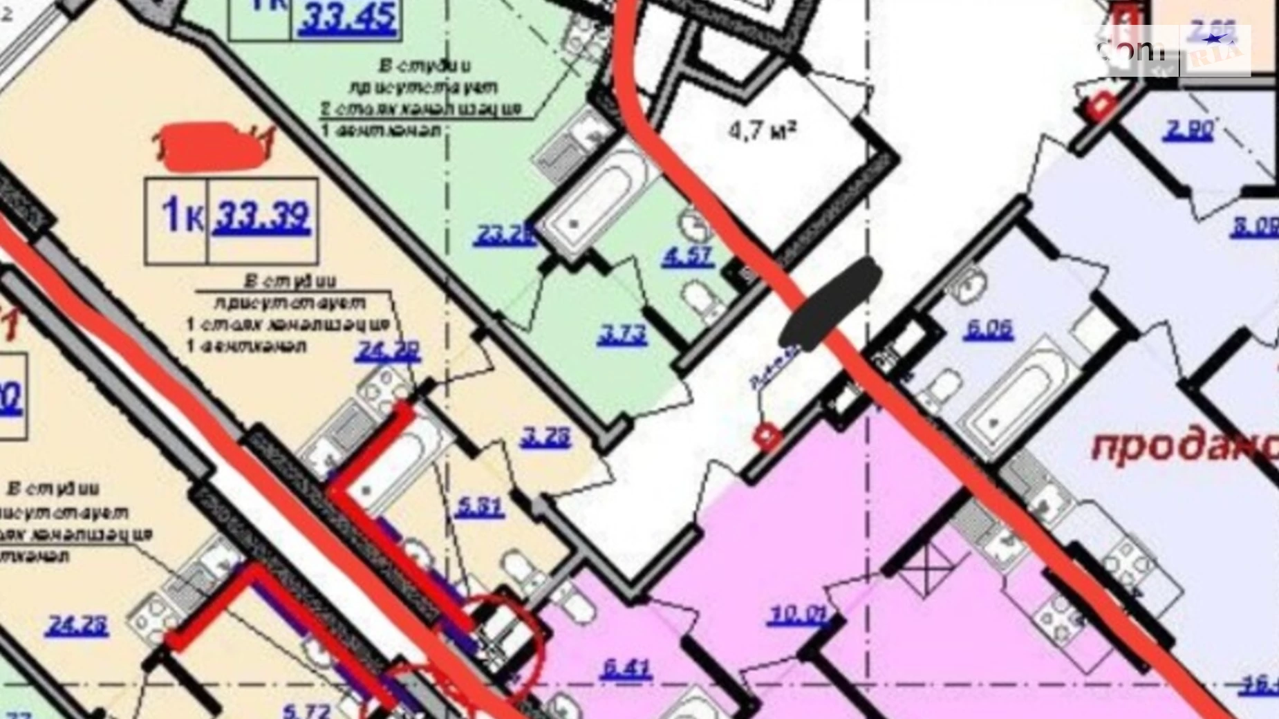 Продается 4-комнатная квартира 135 кв. м в Одессе, пер. Клубничный, 24