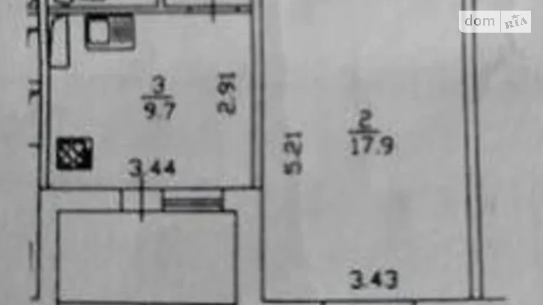 Продается 1-комнатная квартира 42 кв. м в Киеве, ул. Ващенко Григория, 1