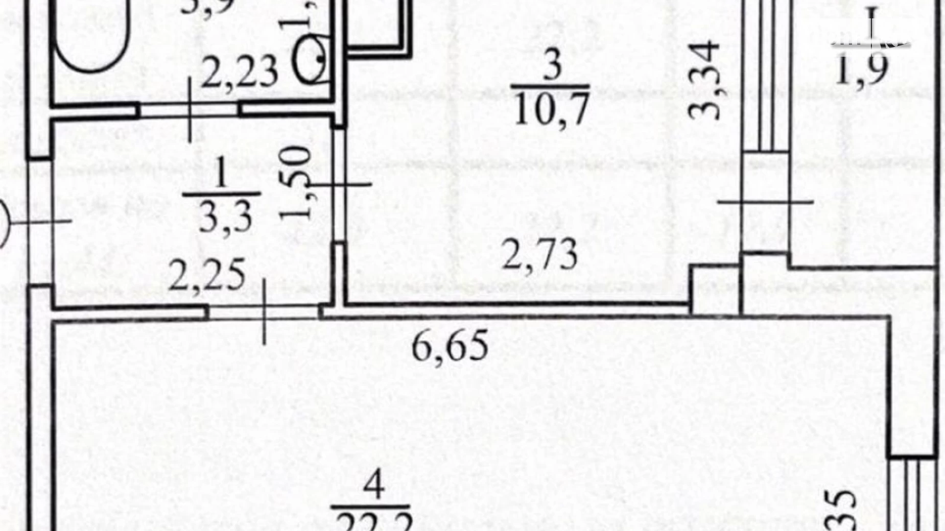 Продається 1-кімнатна квартира 42 кв. м у Одесі, пров. Успенський, 11