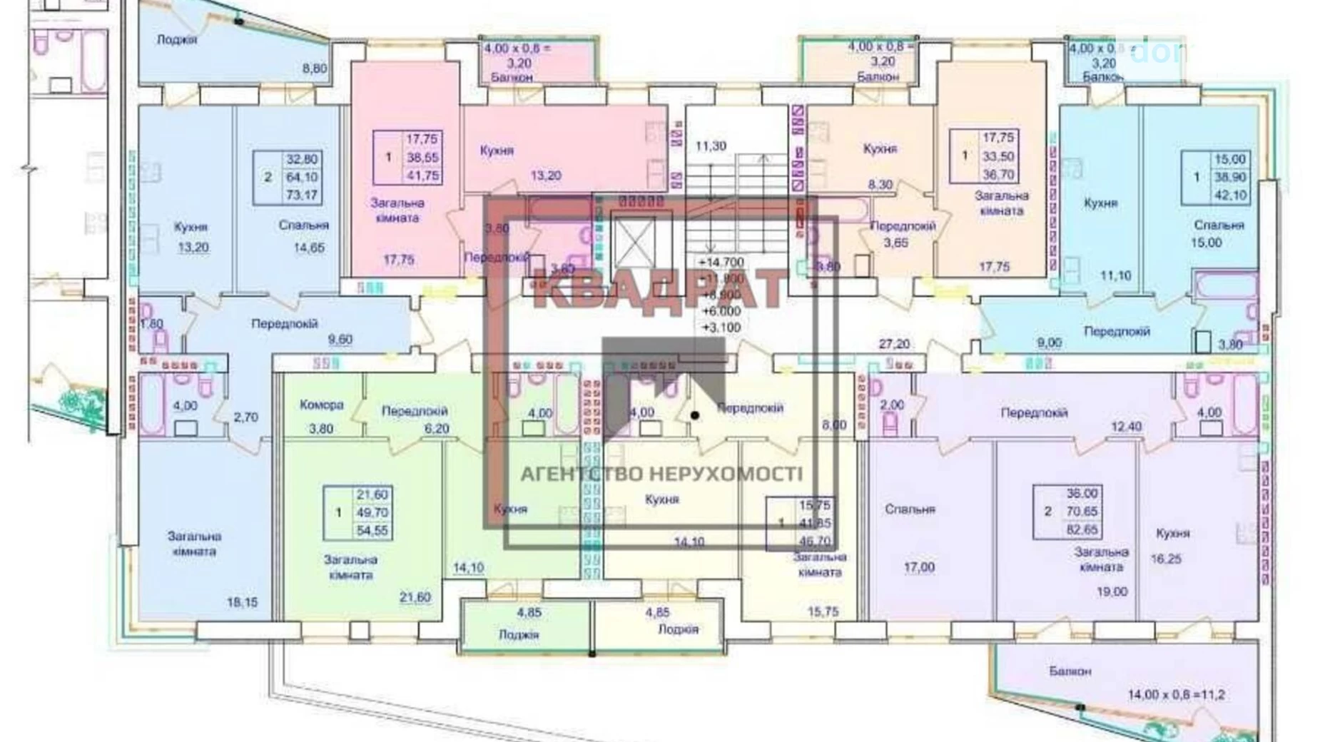 Продається 1-кімнатна квартира 36 кв. м у Полтаві, вул. Європейська