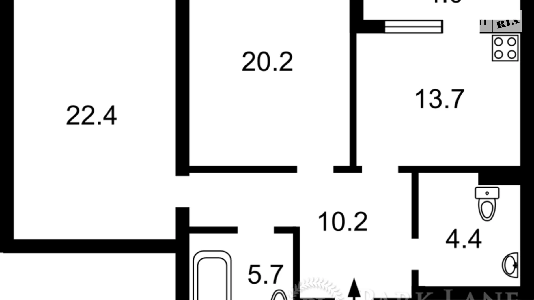 Продается 2-комнатная квартира 87 кв. м в Киеве, ул. Андрея Верхогляда(Драгомирова), 5 - фото 5