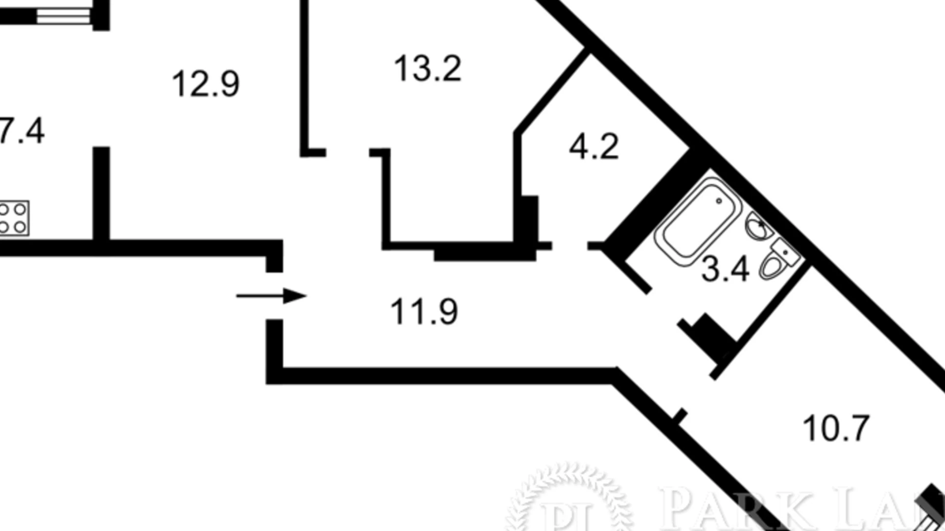 Продається 2-кімнатна квартира 68 кв. м у Києві, просп. Берестейський(Перемоги), 67 - фото 5