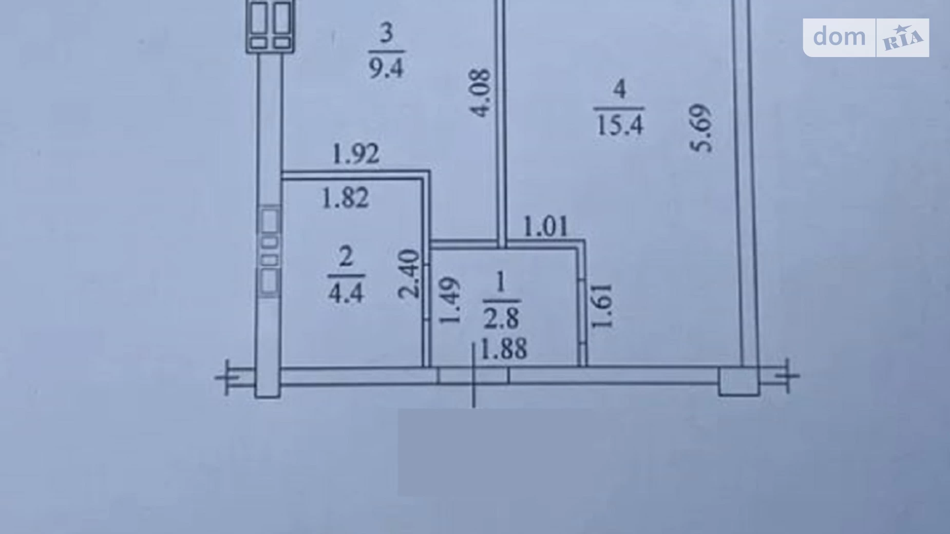 Продается 1-комнатная квартира 32 кв. м в Одессе, ул. Львовская