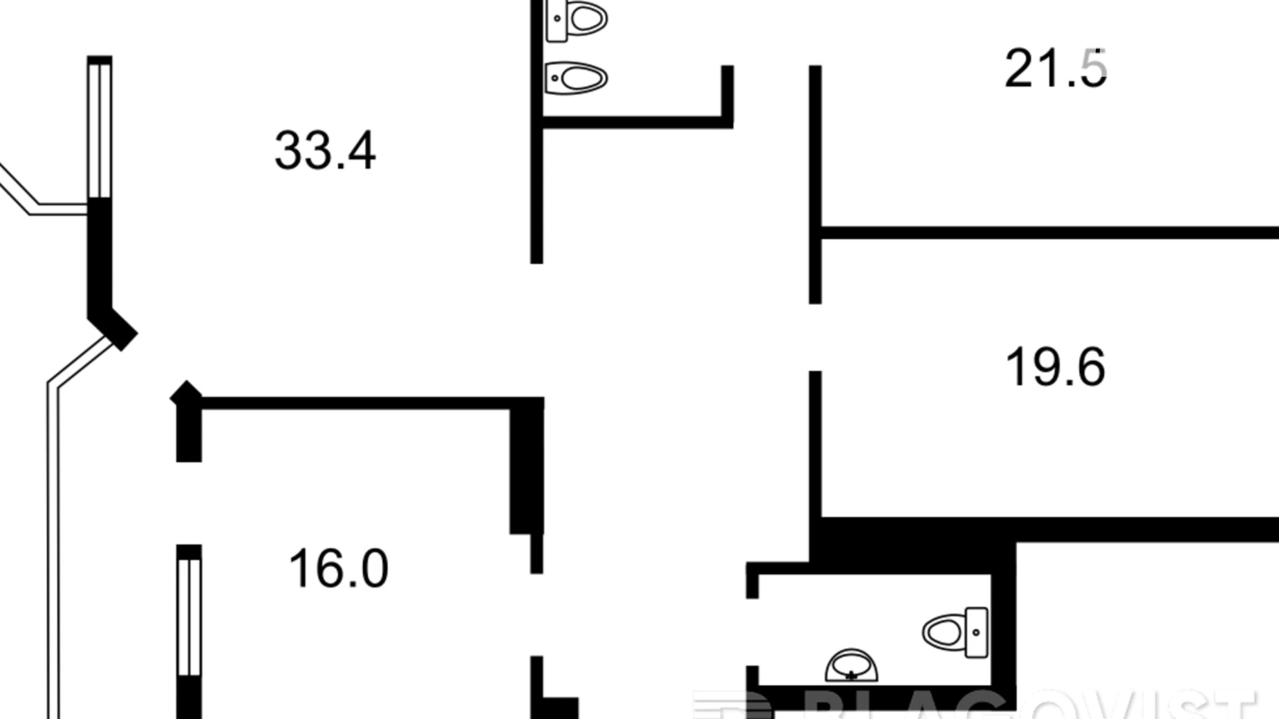 Продается 3-комнатная квартира 132 кв. м в Киеве, ул. Мокрая(Кудряшова), 16