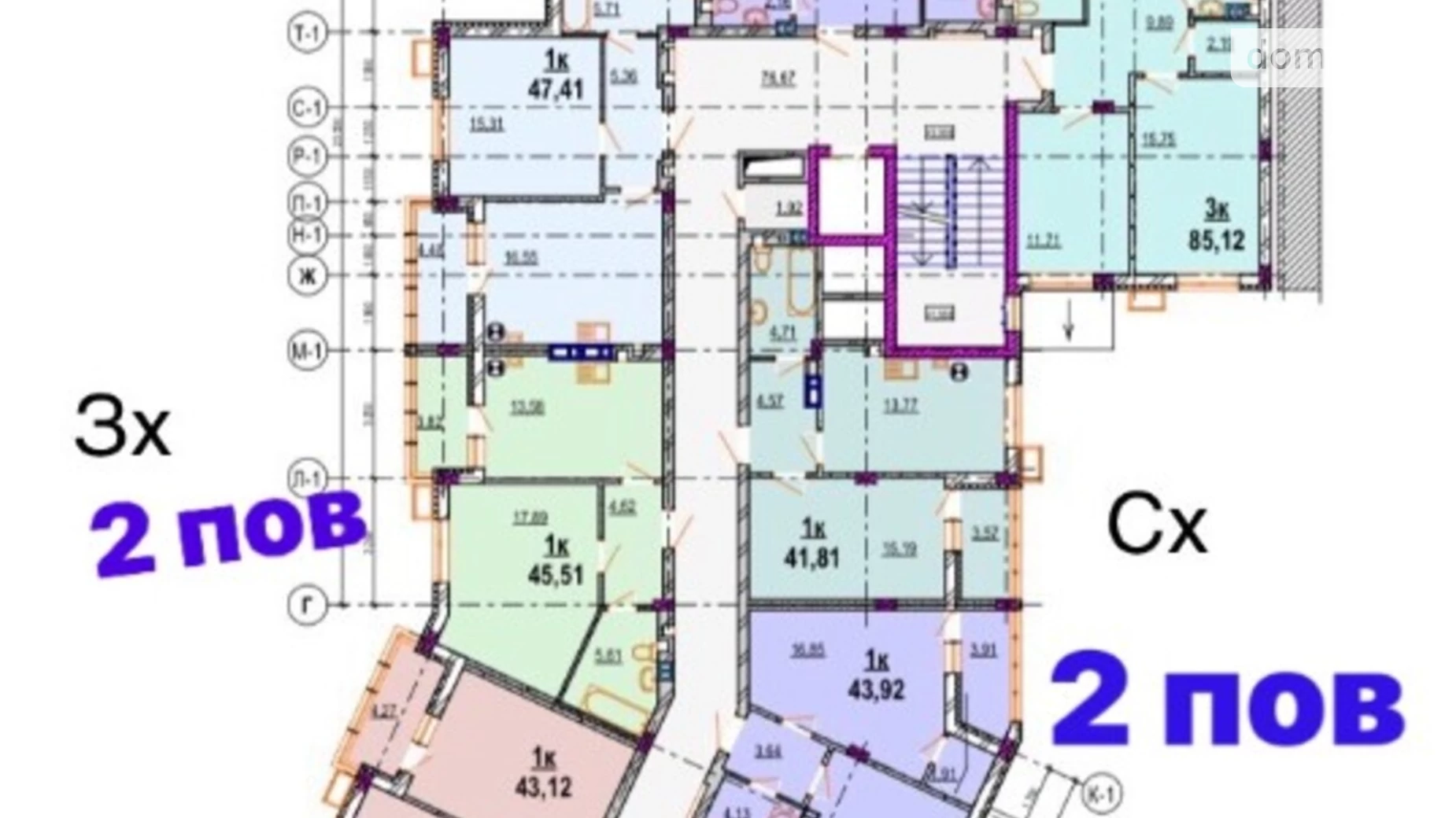 Продается 1-комнатная квартира 45.5 кв. м в Виннице, ул. Ивана Богуна, 27А