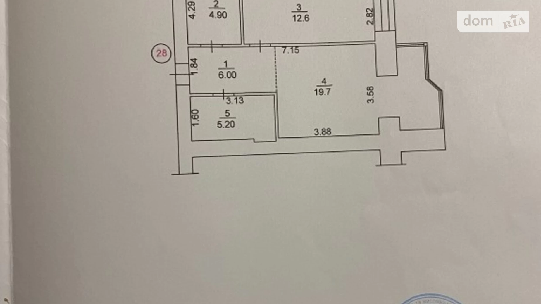 Продается 1-комнатная квартира 48 кв. м в Ирпене, ул. Университетская, 2Л