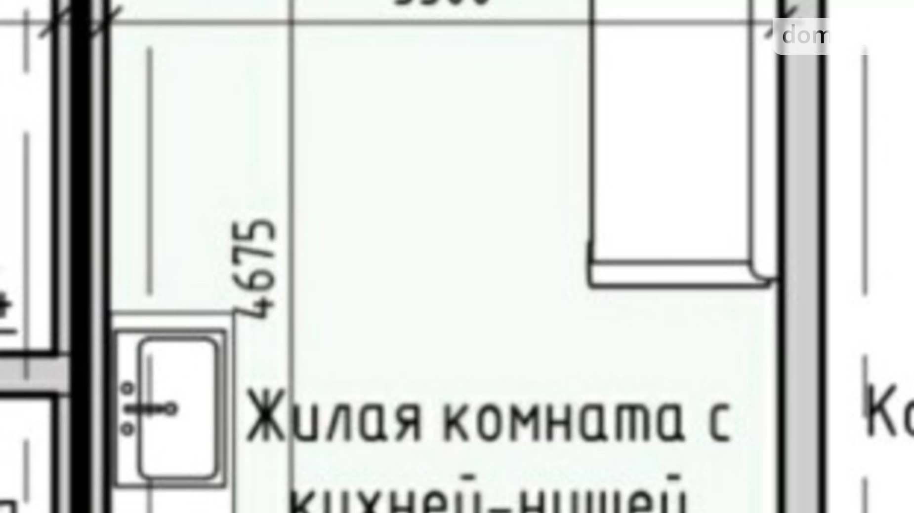 Продається 1-кімнатна квартира 22.3 кв. м у Одесі, вул. Радісна