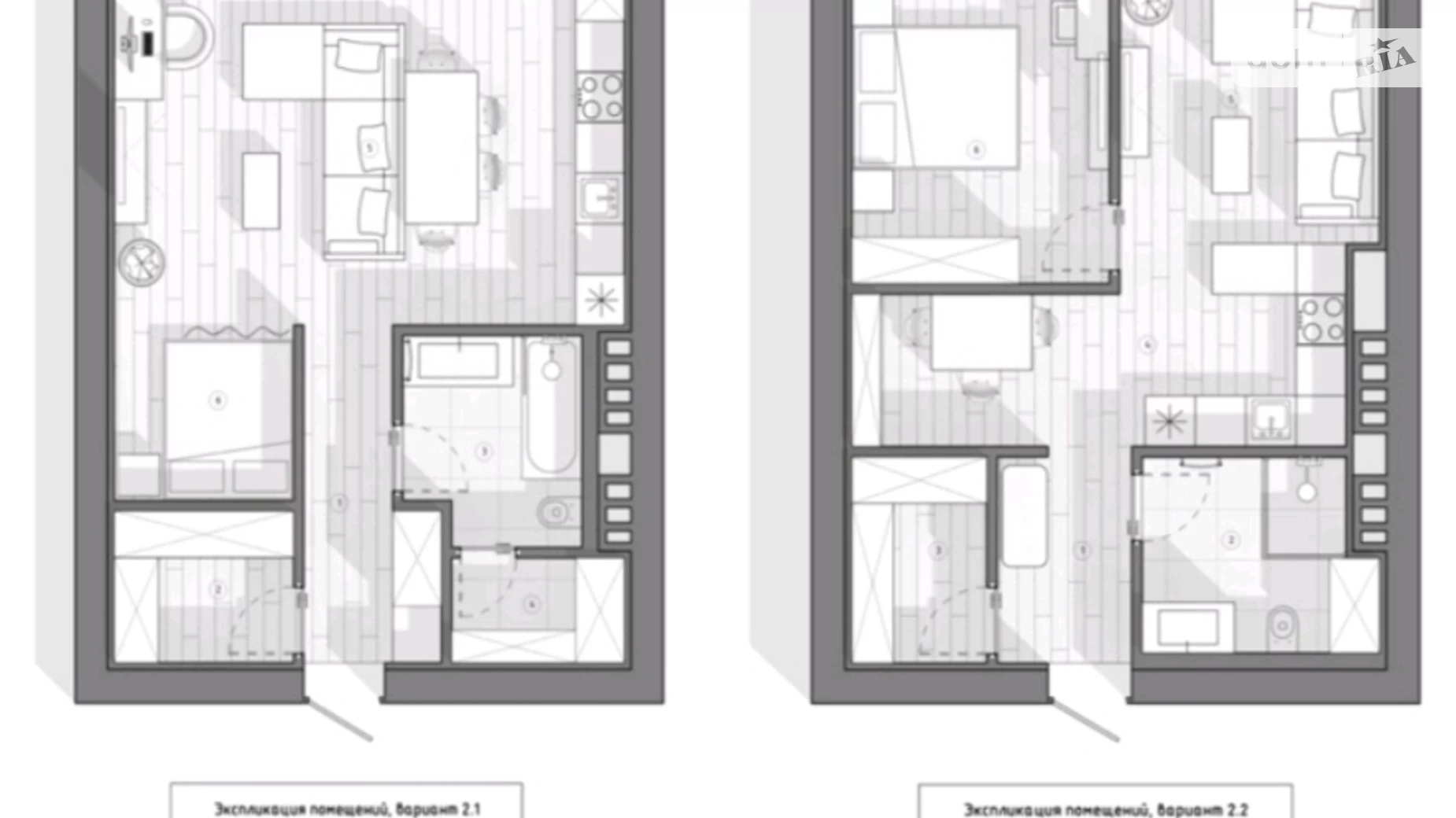 Продается 2-комнатная квартира 54 кв. м в Днепре, ул. Гаванская, 9