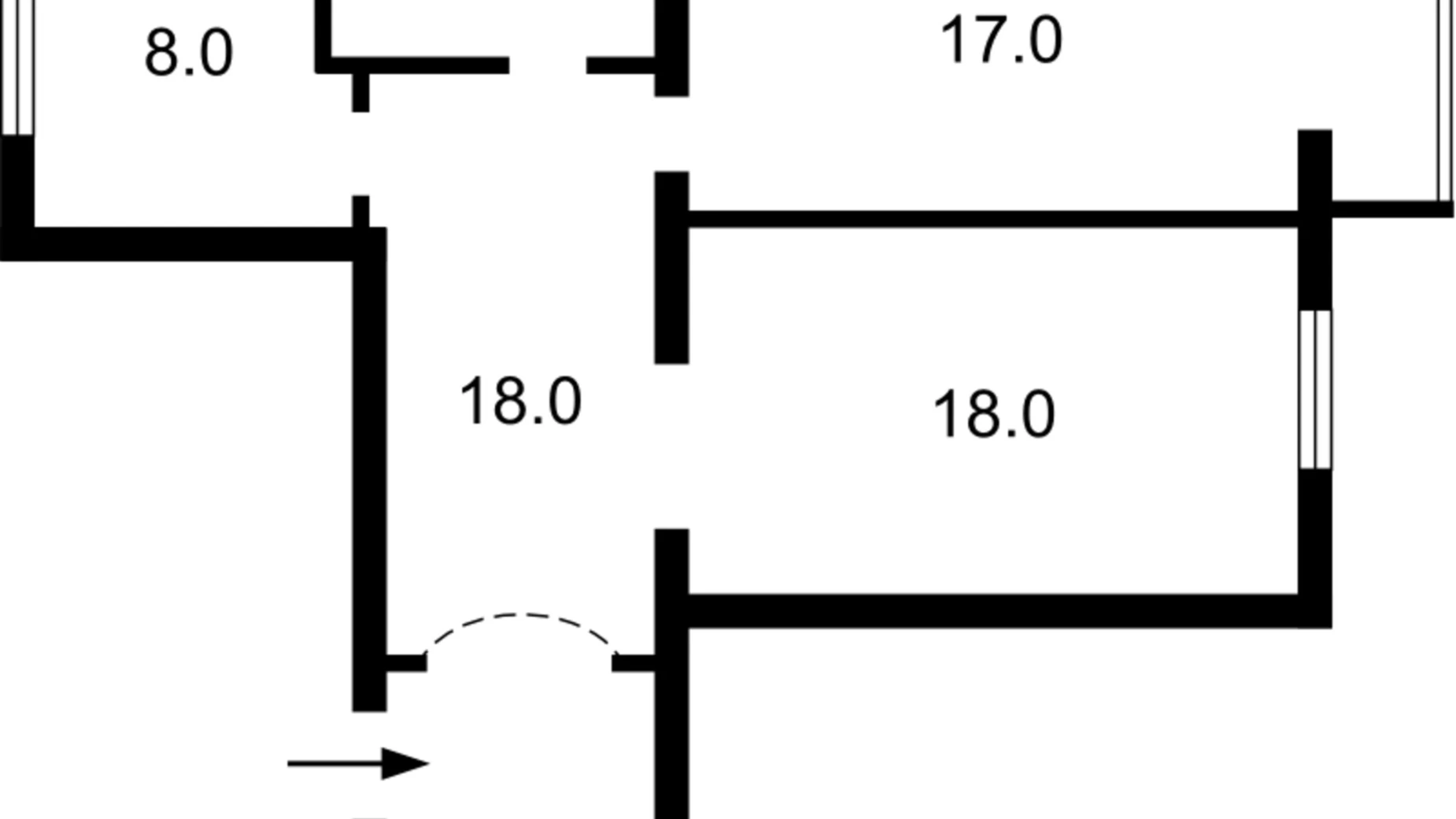 Продается 2-комнатная квартира 67 кв. м в Киеве, ул. Максима Кривоноса, 5/1 - фото 2