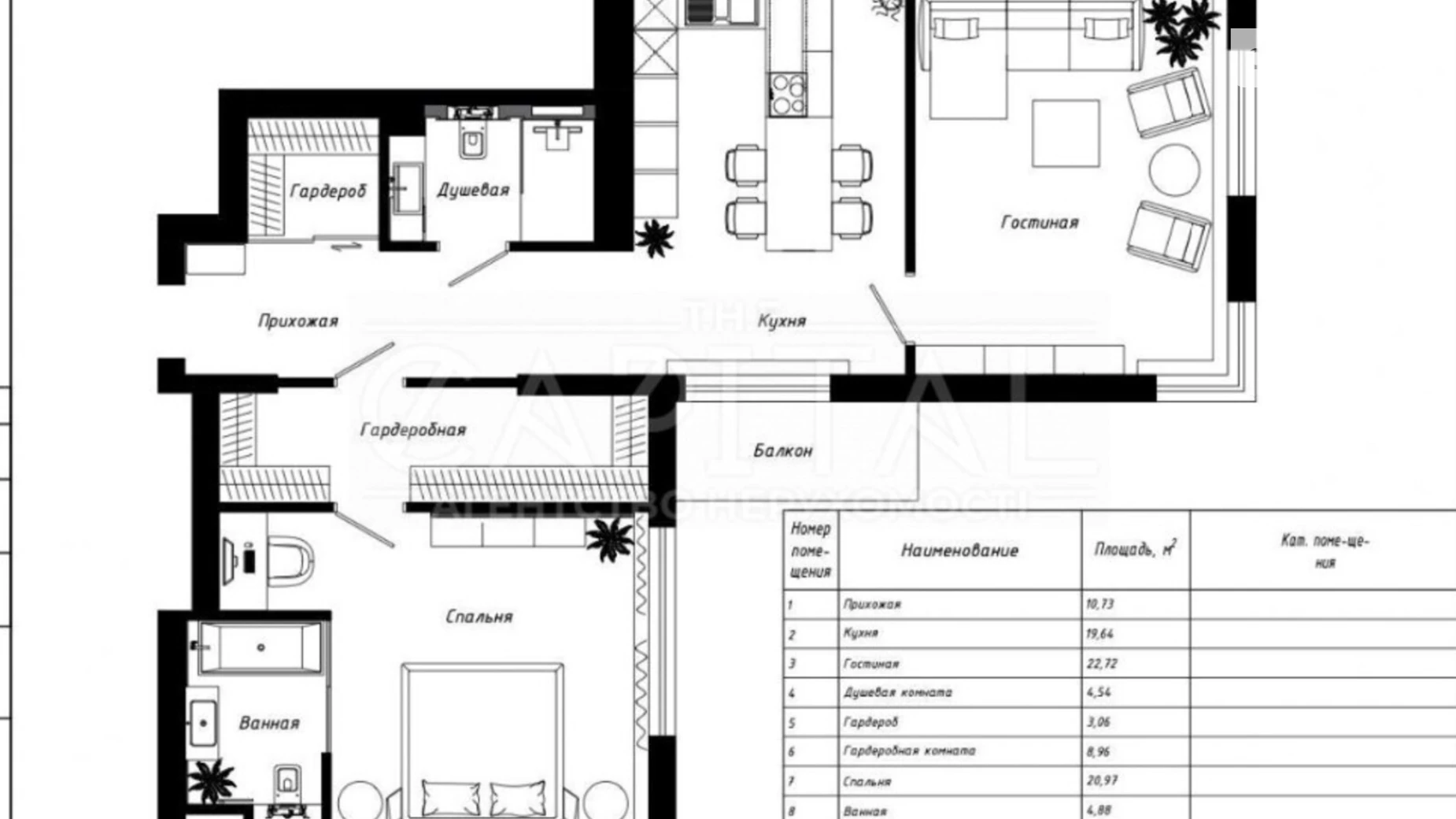 Продается 2-комнатная квартира 101 кв. м в Киеве, ул. Предславинская, 42 - фото 3